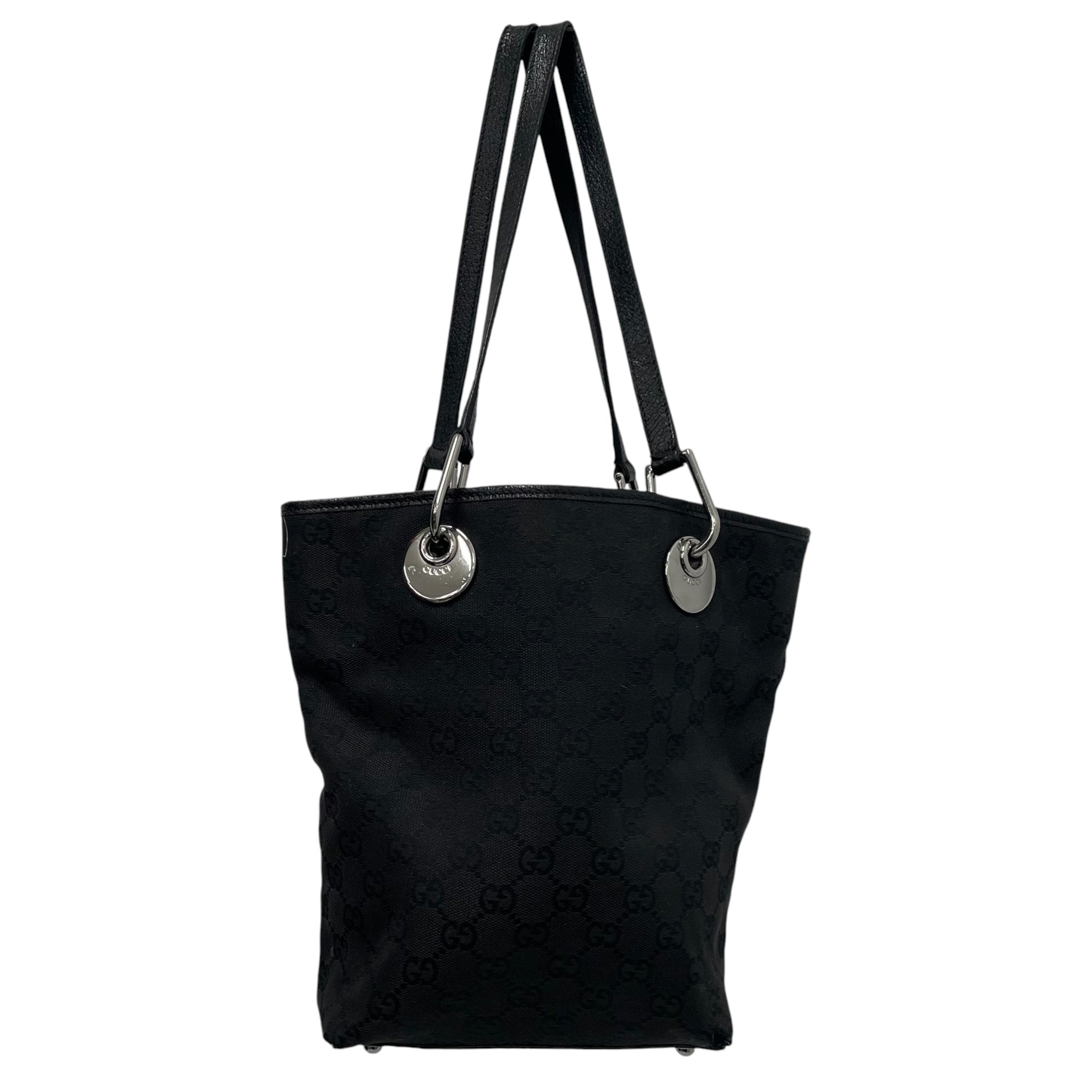 GUCCI/Hand Bag/Monogram/BLK/eclipse view 2