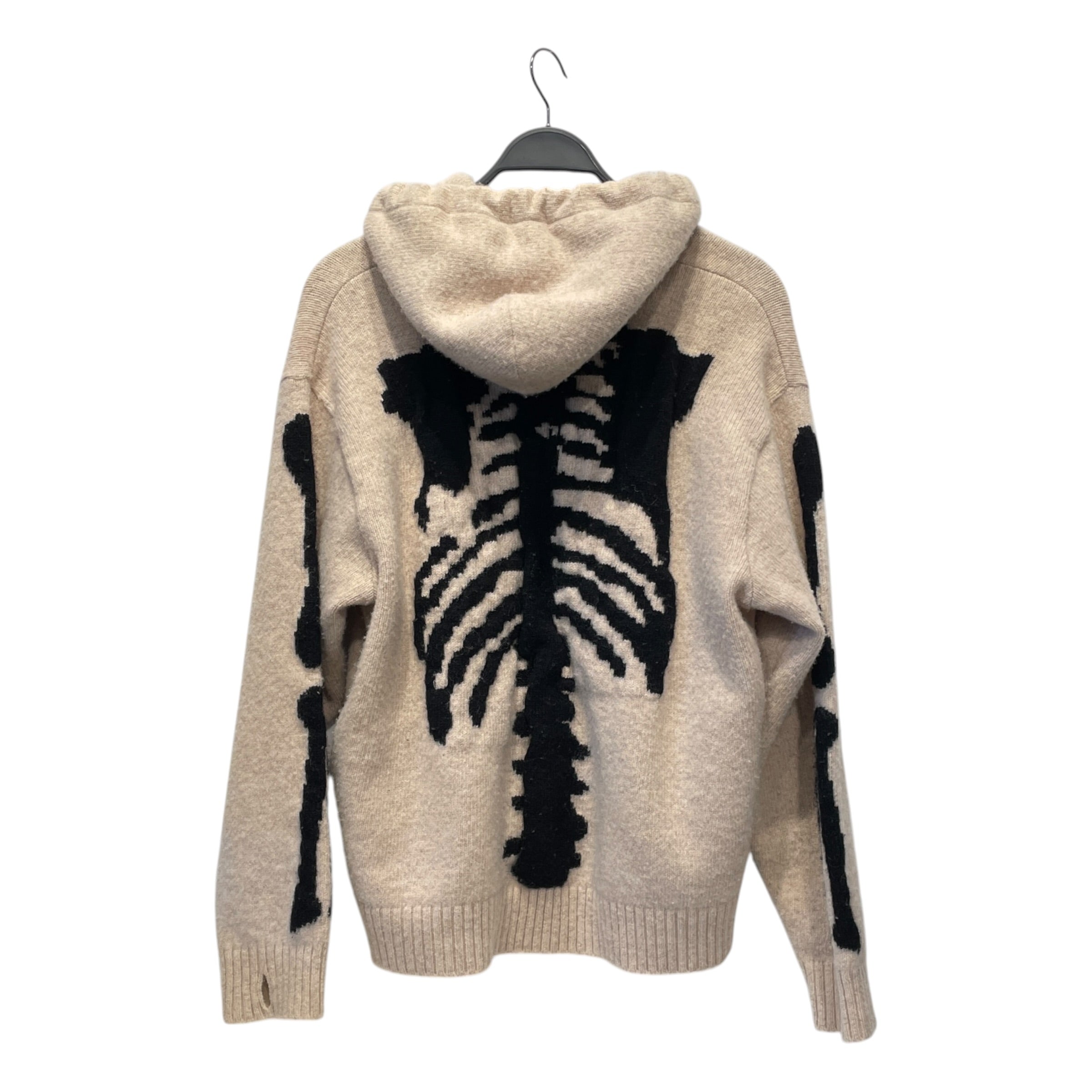 KAPITAL/Hoodie/3/Wool/CRM/SKELETON AS IS view 2