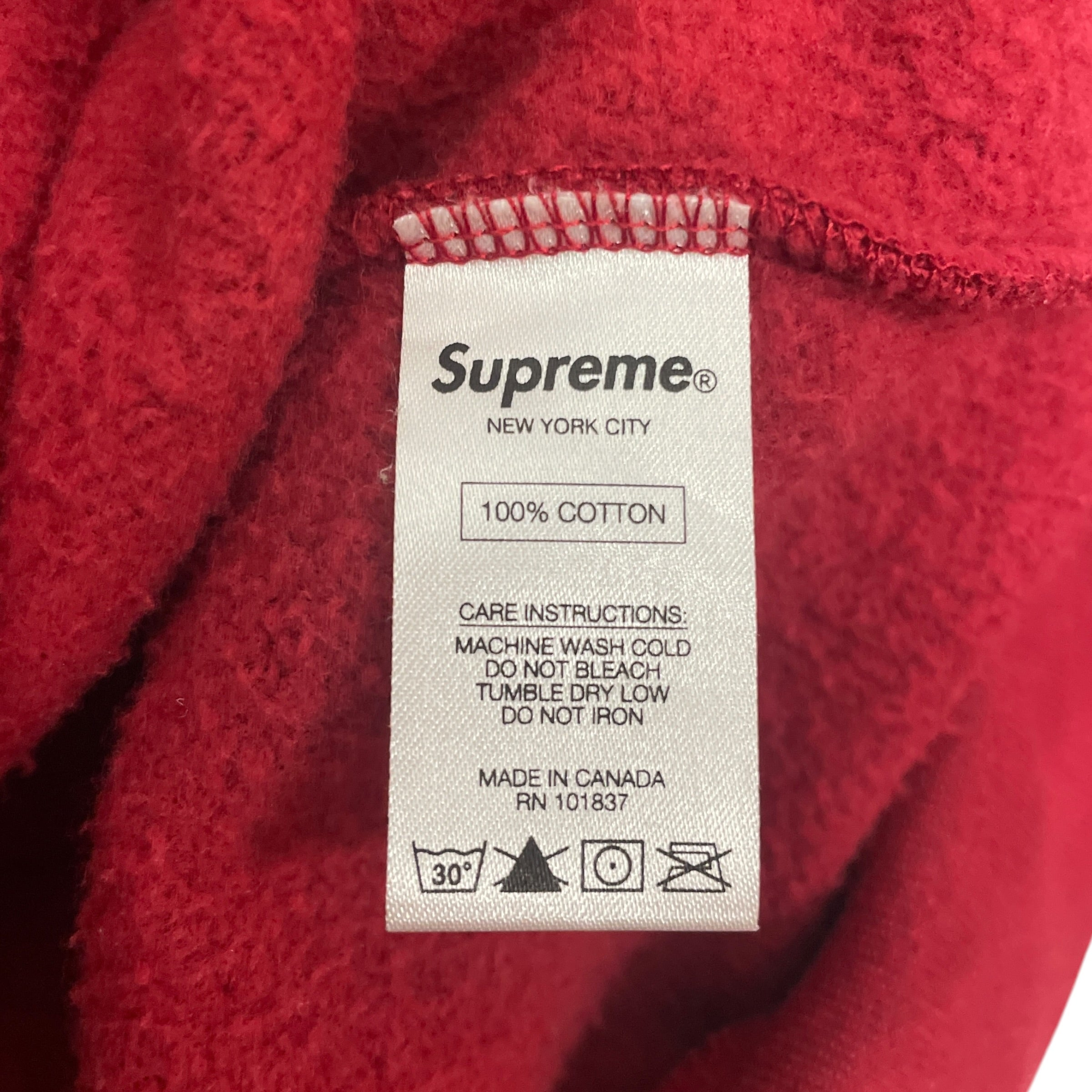 Supreme/Zip Up Hoodie/XL/Cotton/RED/AKIRA ZIP UP view 5