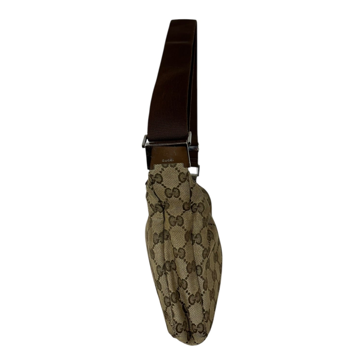 GUCCI/Bag/Monogram/Cotton/CML/GG CANVAS CRESCENT BAG view 3