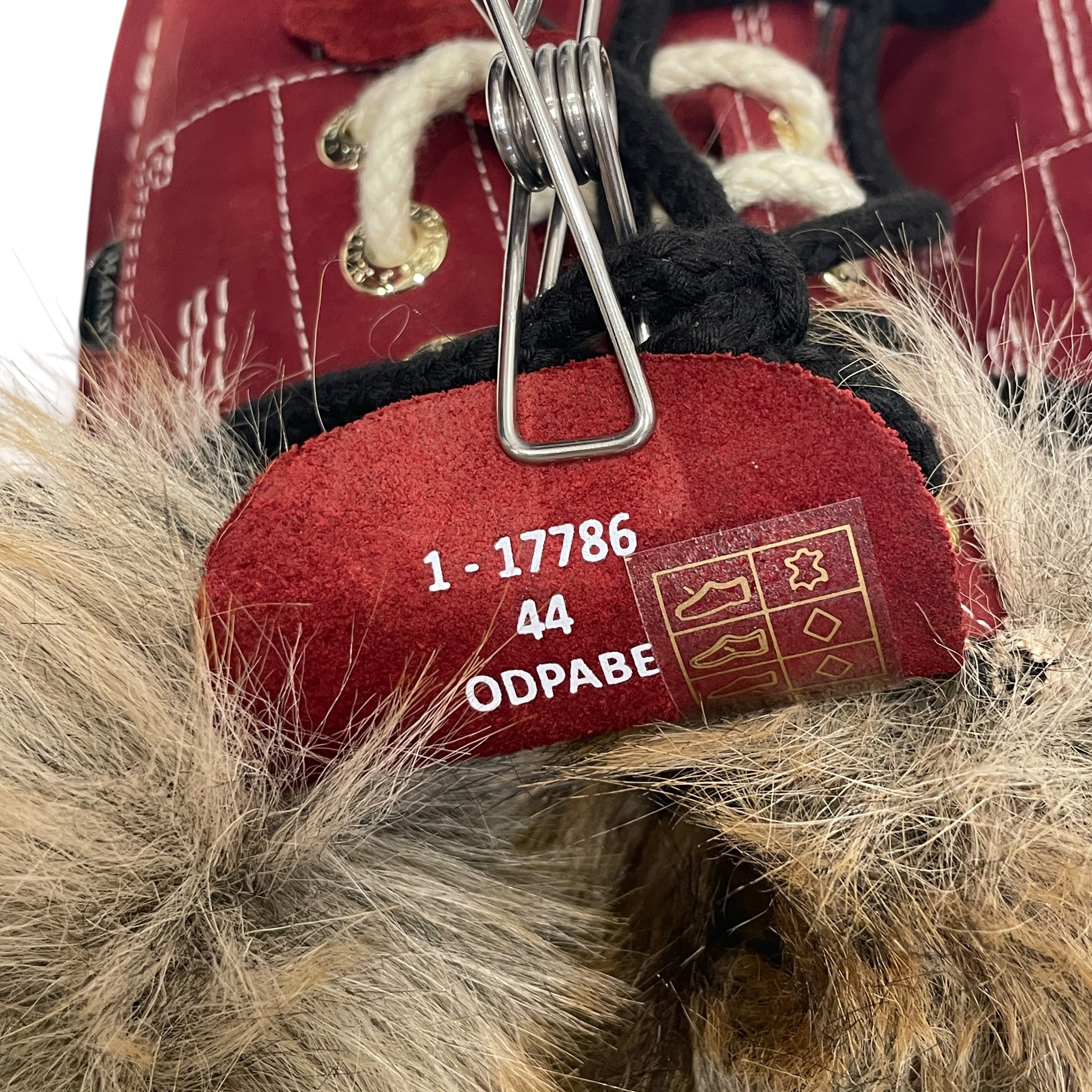 MAINS/KICKERS/Loafers/EU 44/Fake Fur/RED/KICK MULE view 4