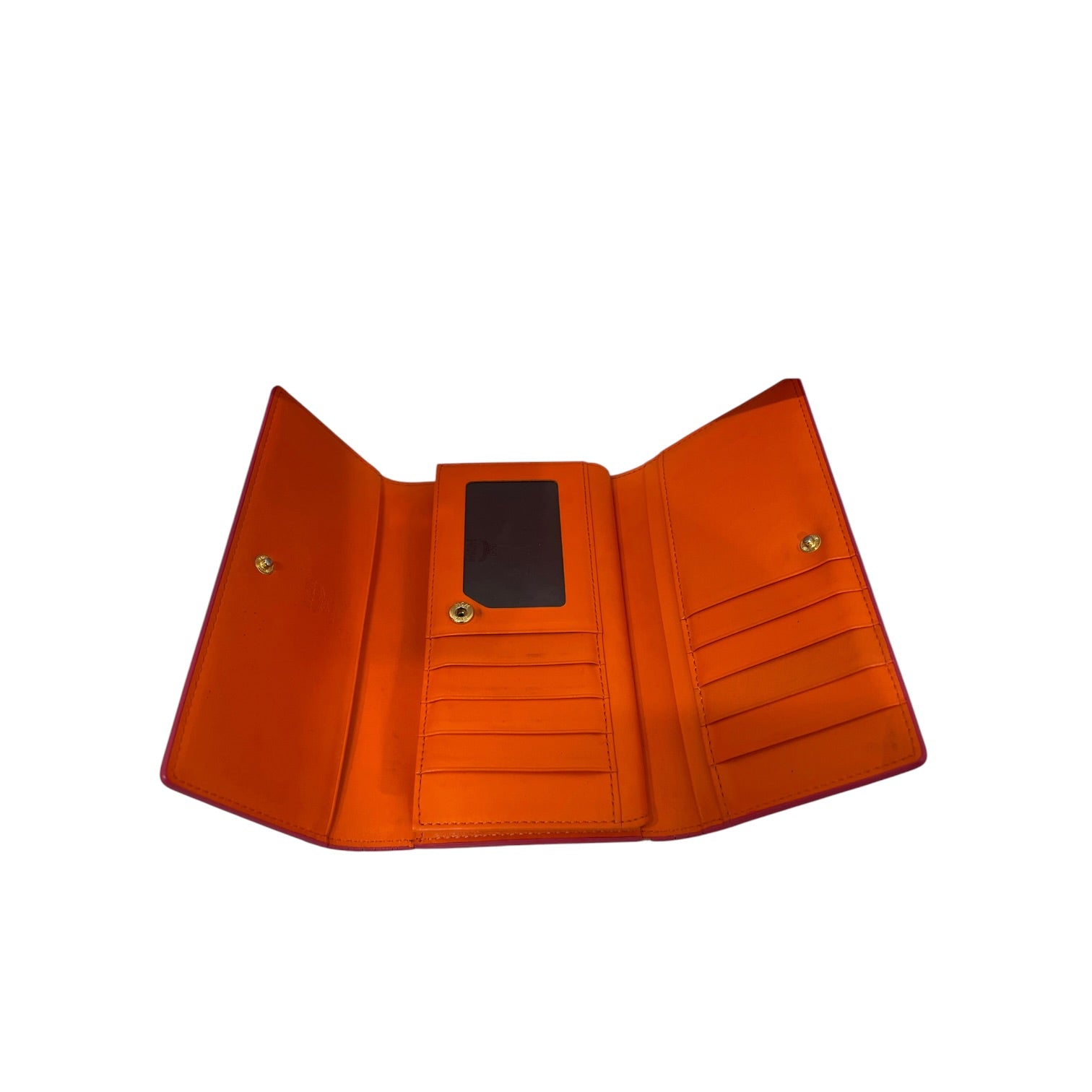 MCM/Long Wallet/Leather/PNK/L's/Gold-Tone MCM Logo view 5
