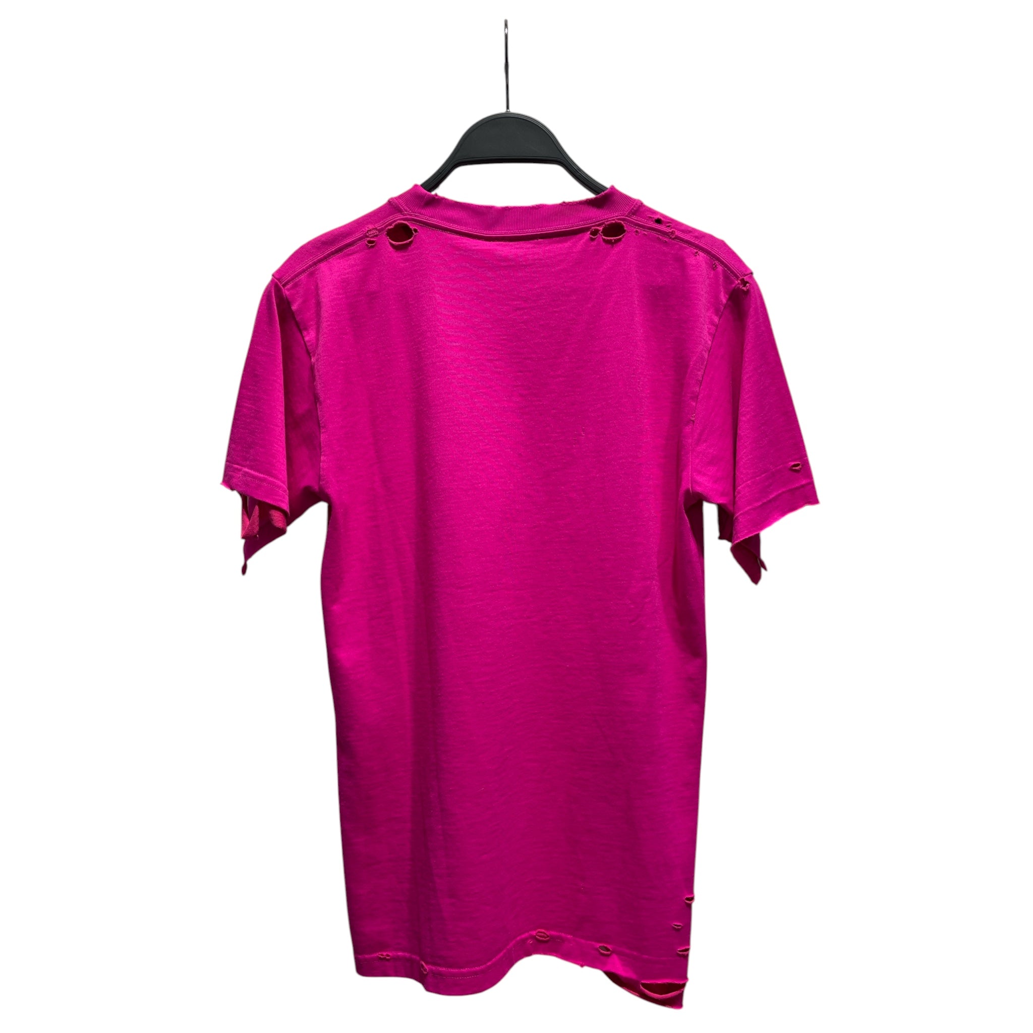 BALENCIAGA/T-Shirt/XXS/Graphic/Cotton/PNK/THIS IS NOT THE NEW LOGO view 2
