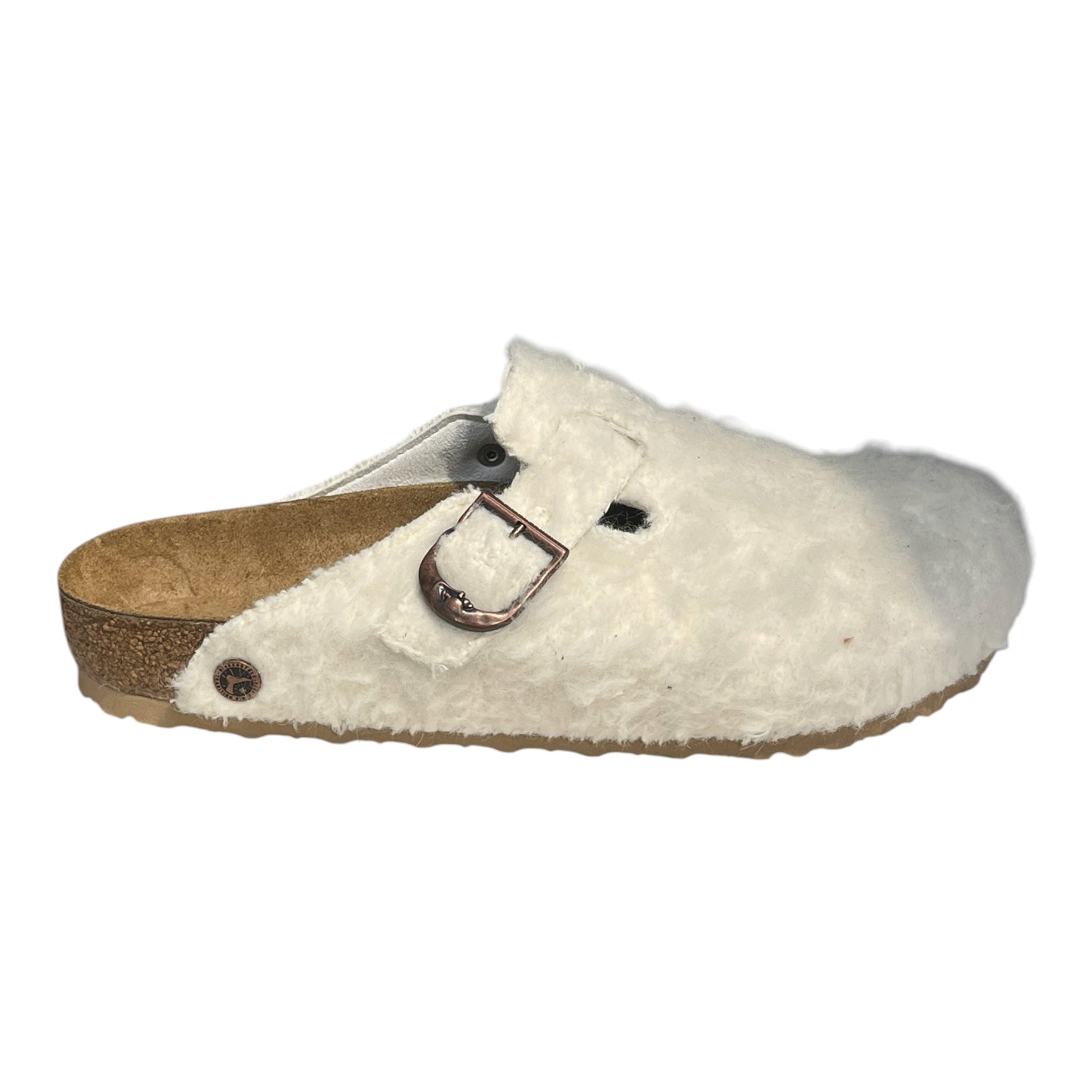 BIRKENSTOCK/Sandals/EU 43/Fur/WHT/WHITE FUR SANDALS view 4