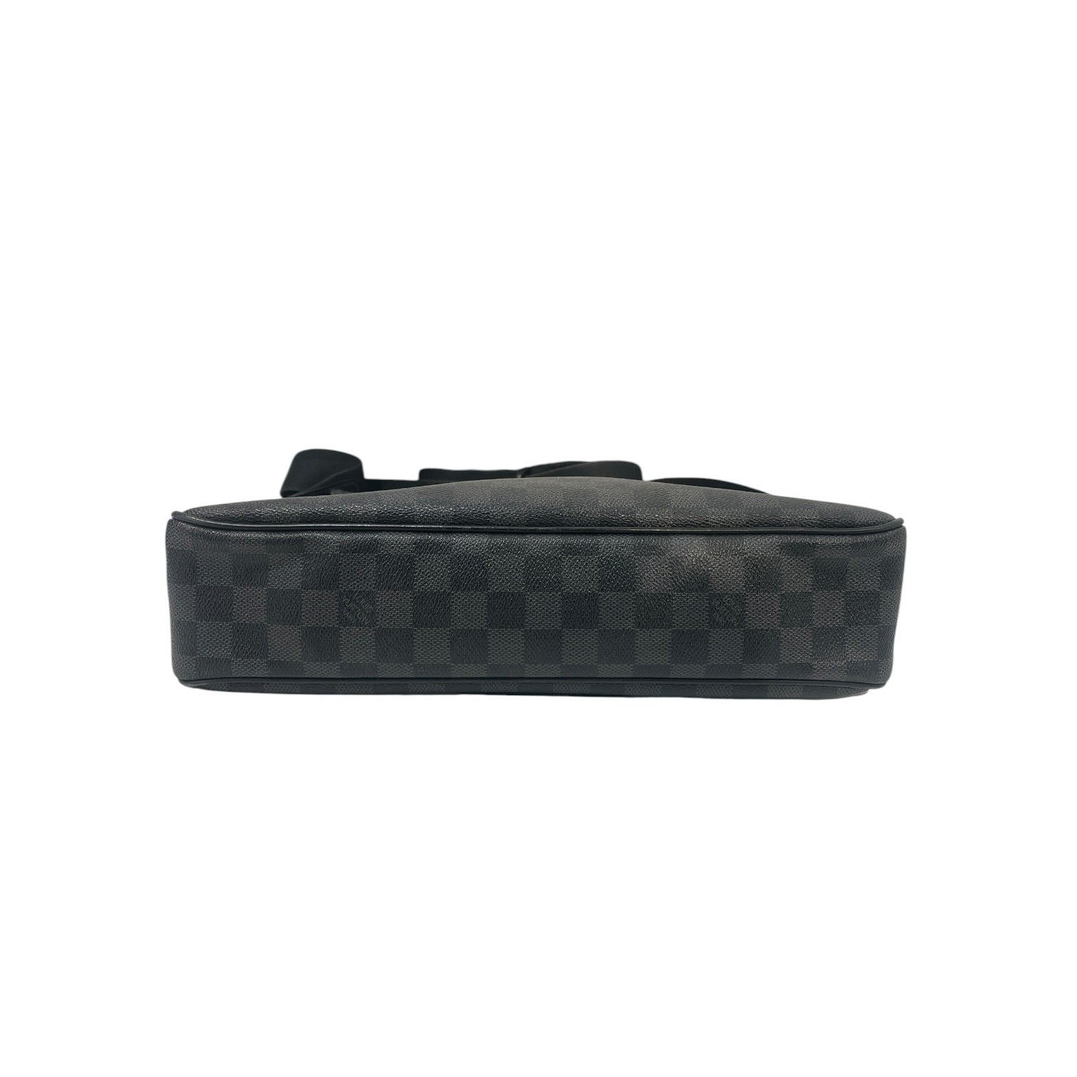 LOUIS VUITTON/Cross Body Bag/All Over Print/Leather/BLK/Damier Graphite Daniel MB view 4