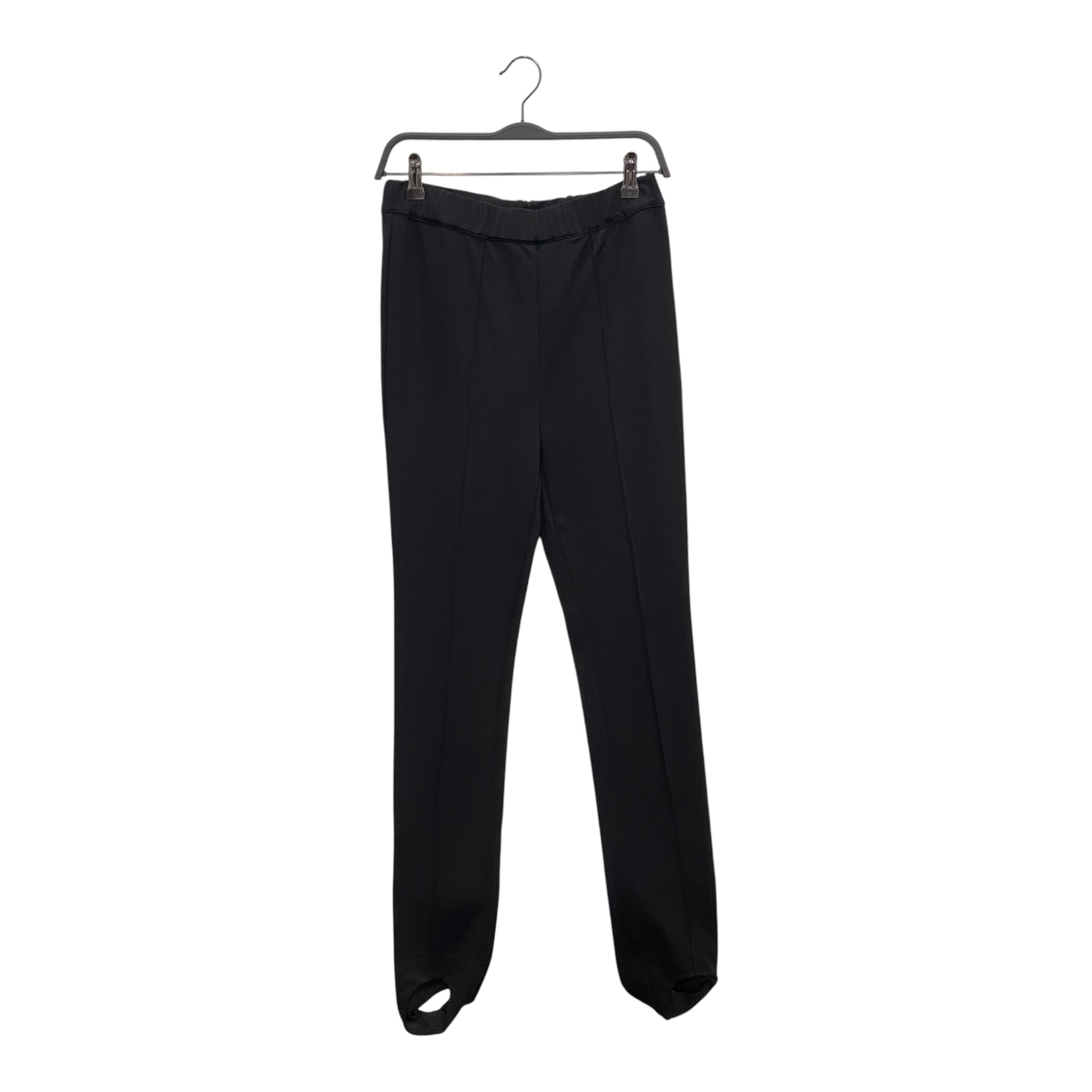 MARNI/Skinny Pants/44/Cotton/BLK/CUTOUT HEM view 1