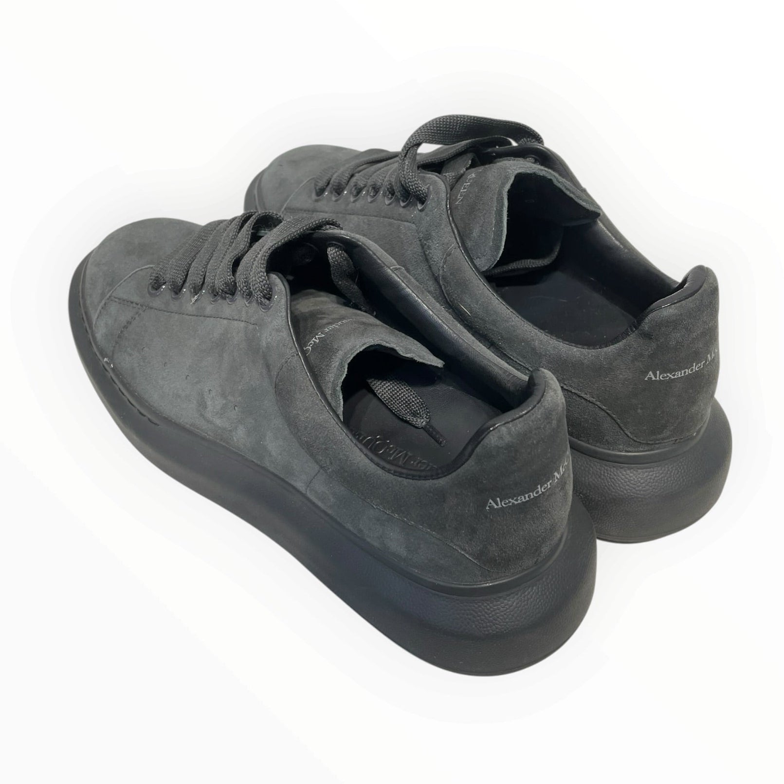 Alexander McQueen/Low-Sneakers/EU 43/Suede/GRY/PLATFROM SNEAKERS view 2