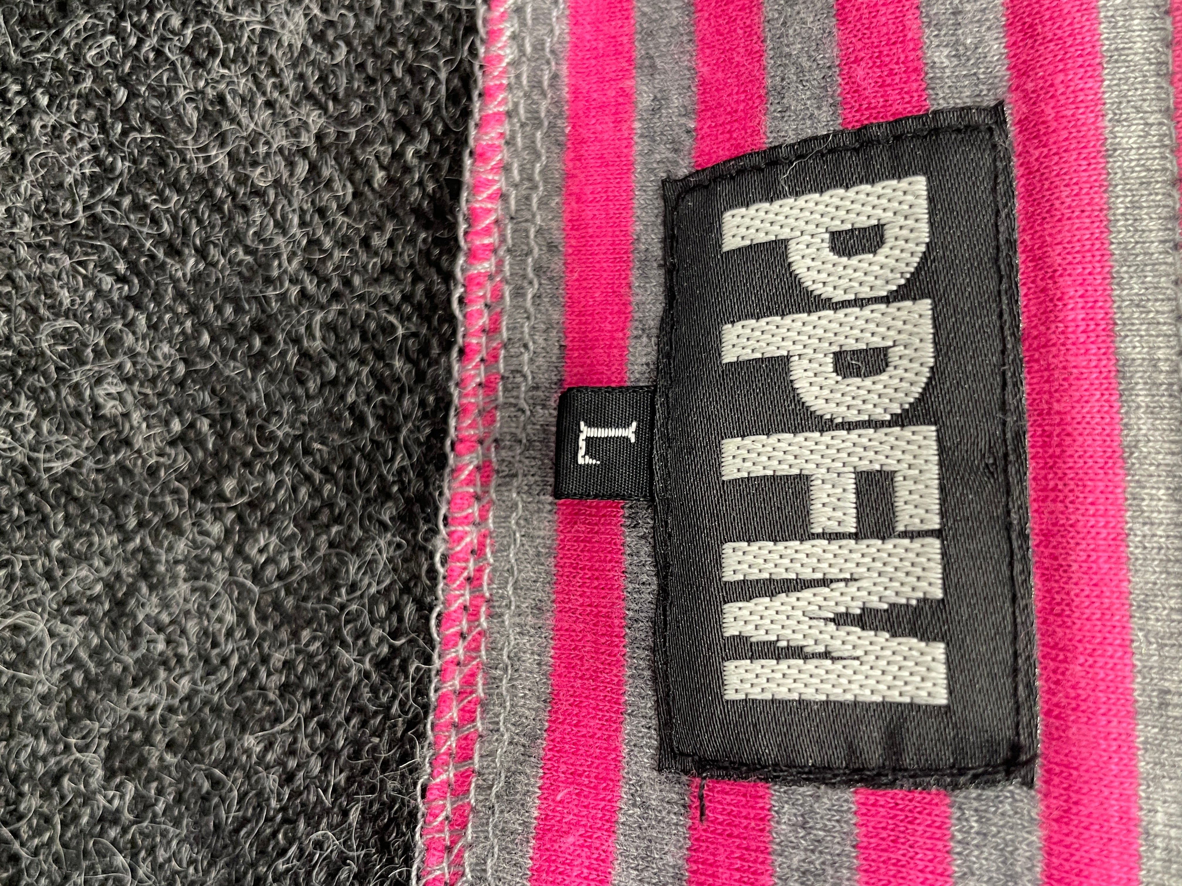 PPFM/Heavy Cardigan/L/Stripe/Wool/GRY/ view 3
