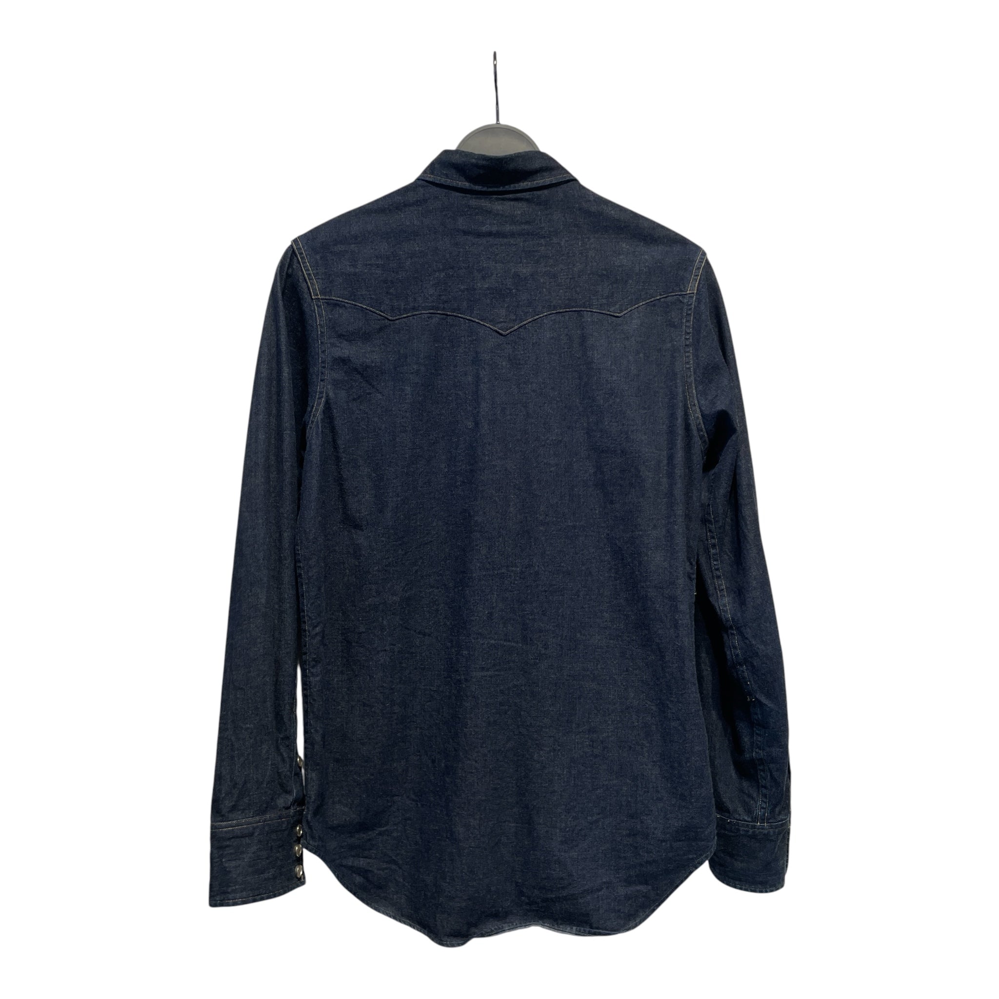RRL/LS Shirt/S/Cotton/IDG/BUTTON SNAP view 2