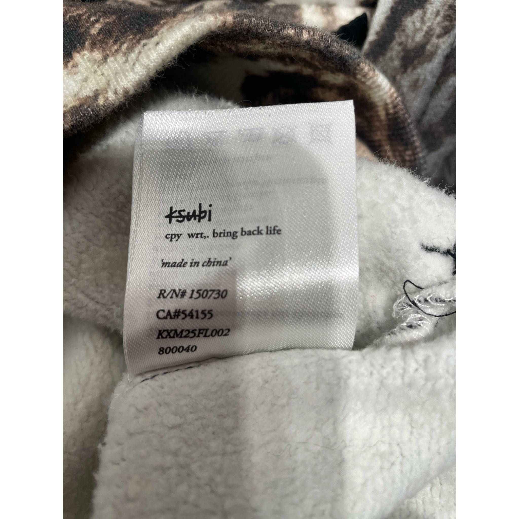 MOWALOLA/Zip Up Hoodie/L/Animal Pattern/Cotton/BRW/KSUBI view 4