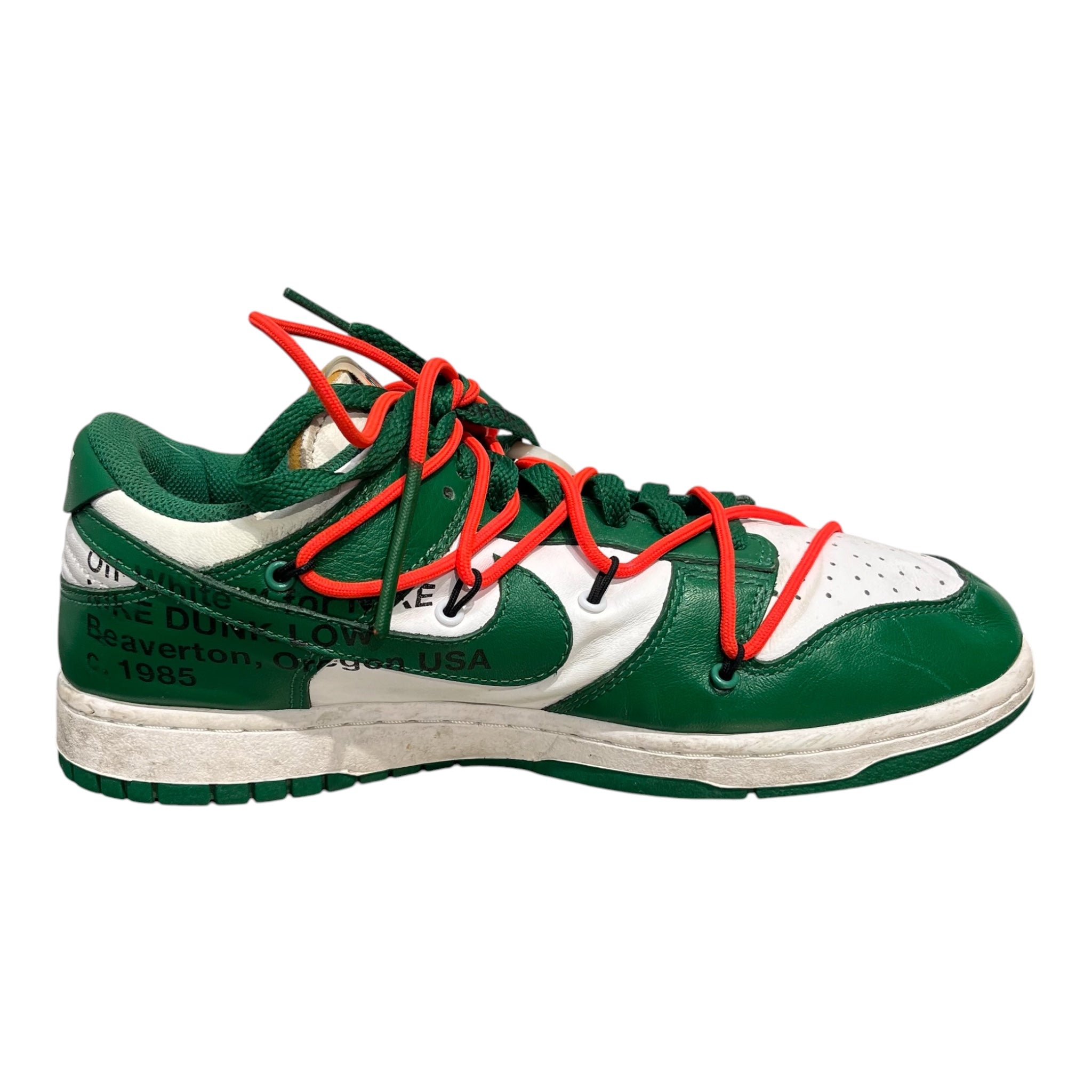 OFF-WHITE/NIKE/Low-Sneakers/US 9/Leather/GRN/wht grn ct0856-100 view 4