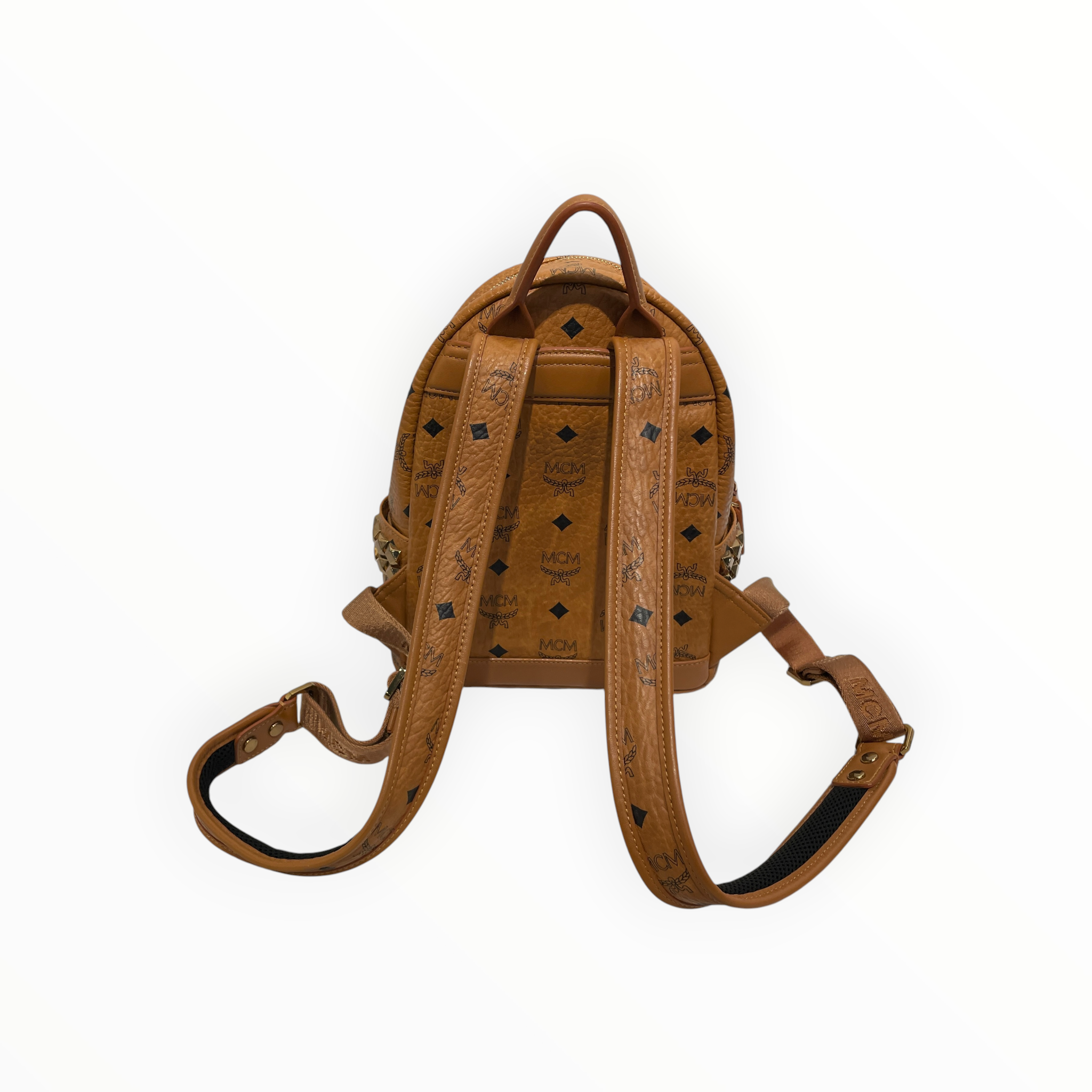 MCM/Backpack/Leather/CML/3028e view 2