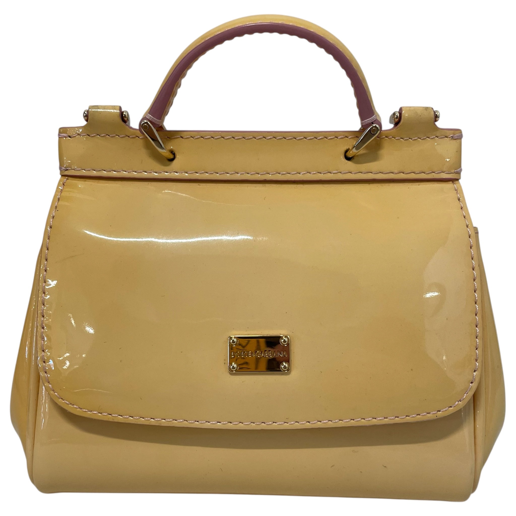 DOLCE&GABBANA/Cross Body Bag/Nylon/YEL/ view 1