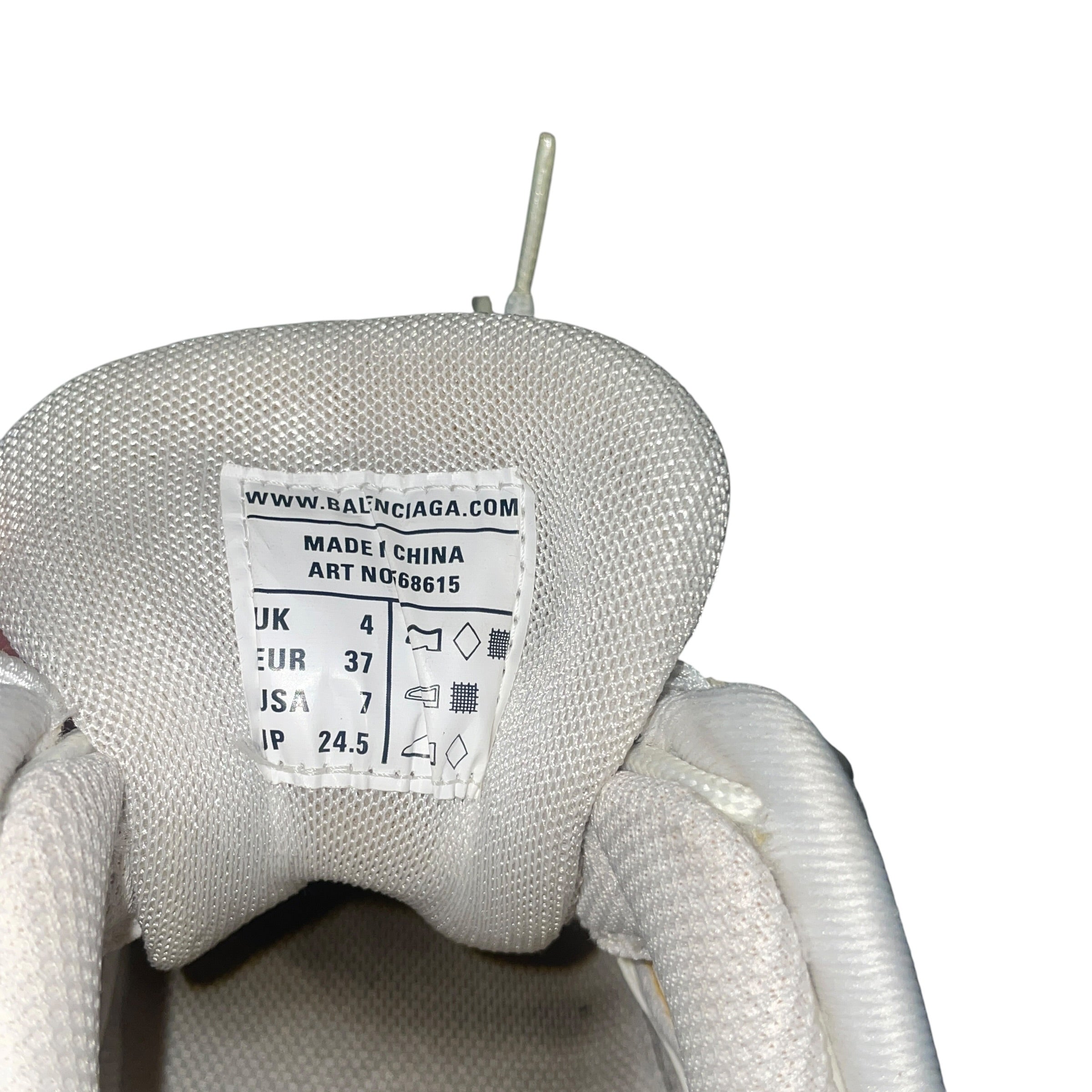 BALENCIAGA/Low-Sneakers/US 7/BLU/TRACK SNEAKER/TEAL WHITE view 6