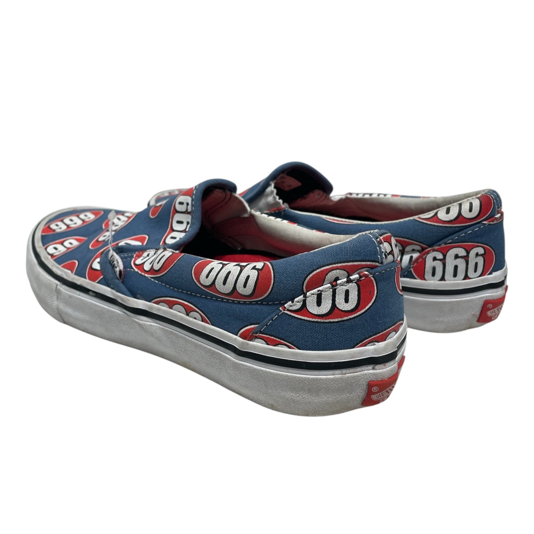 VANS/Supreme/Low-Sneakers/US 8/BLU/Supreme vans 666 slipons view 2