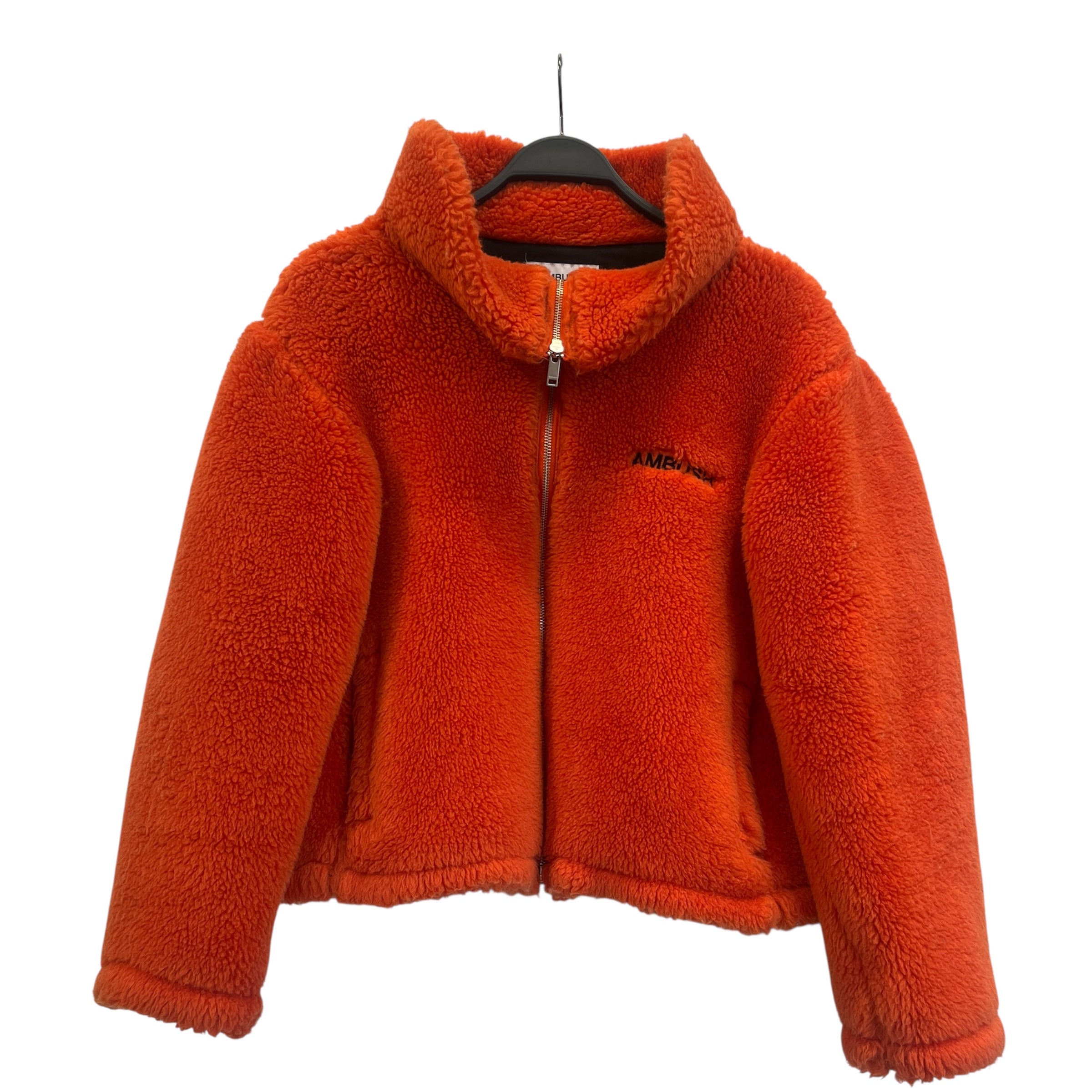 AMBUSH/Fleece Jkt/1/Acrylic/ORN/ view 1