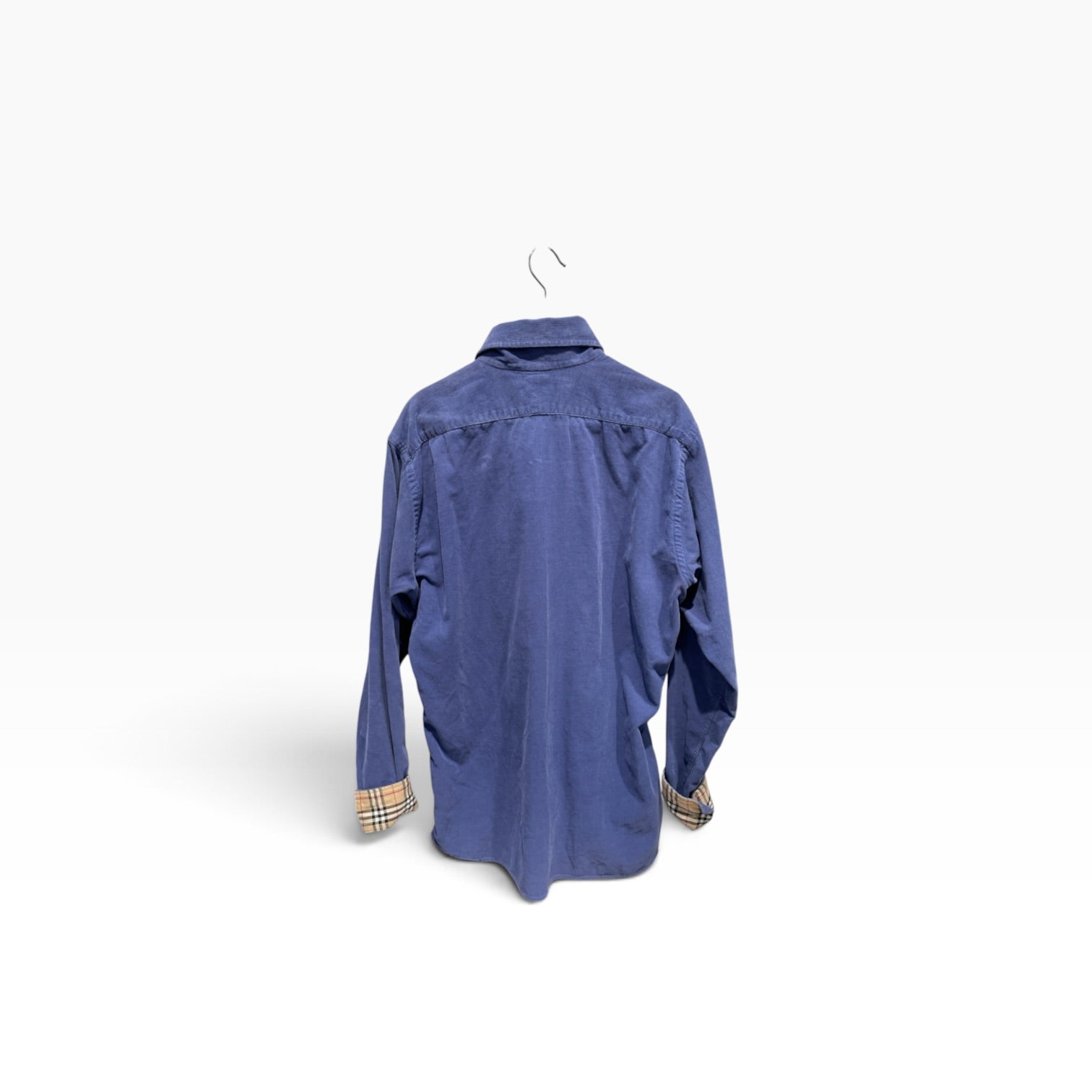 BURBERRY LONDON/Shirt/Cotton/BLU/ view 2