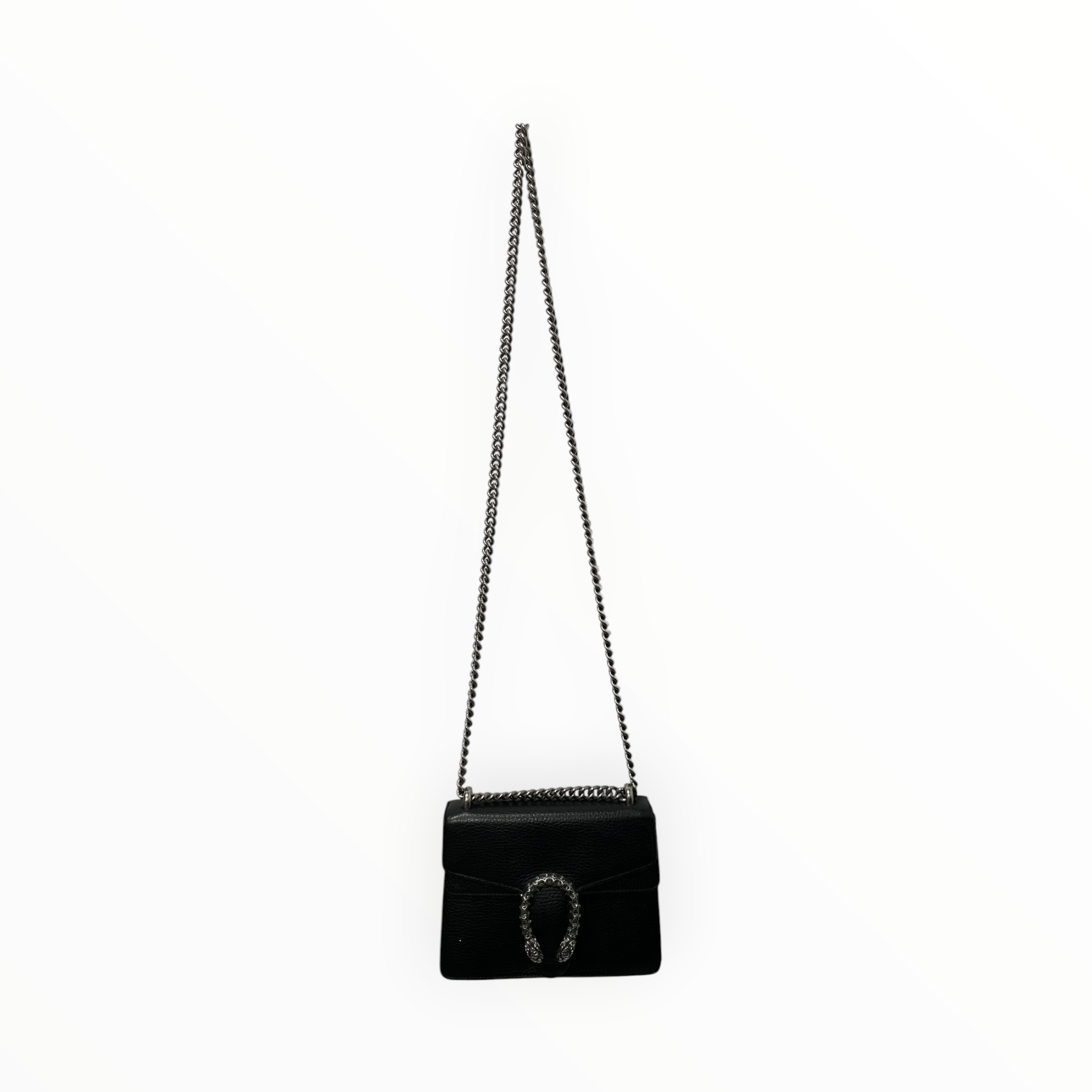 GUCCI/Cross Body Bag/Leather/BLK/DIONYSUS view 1