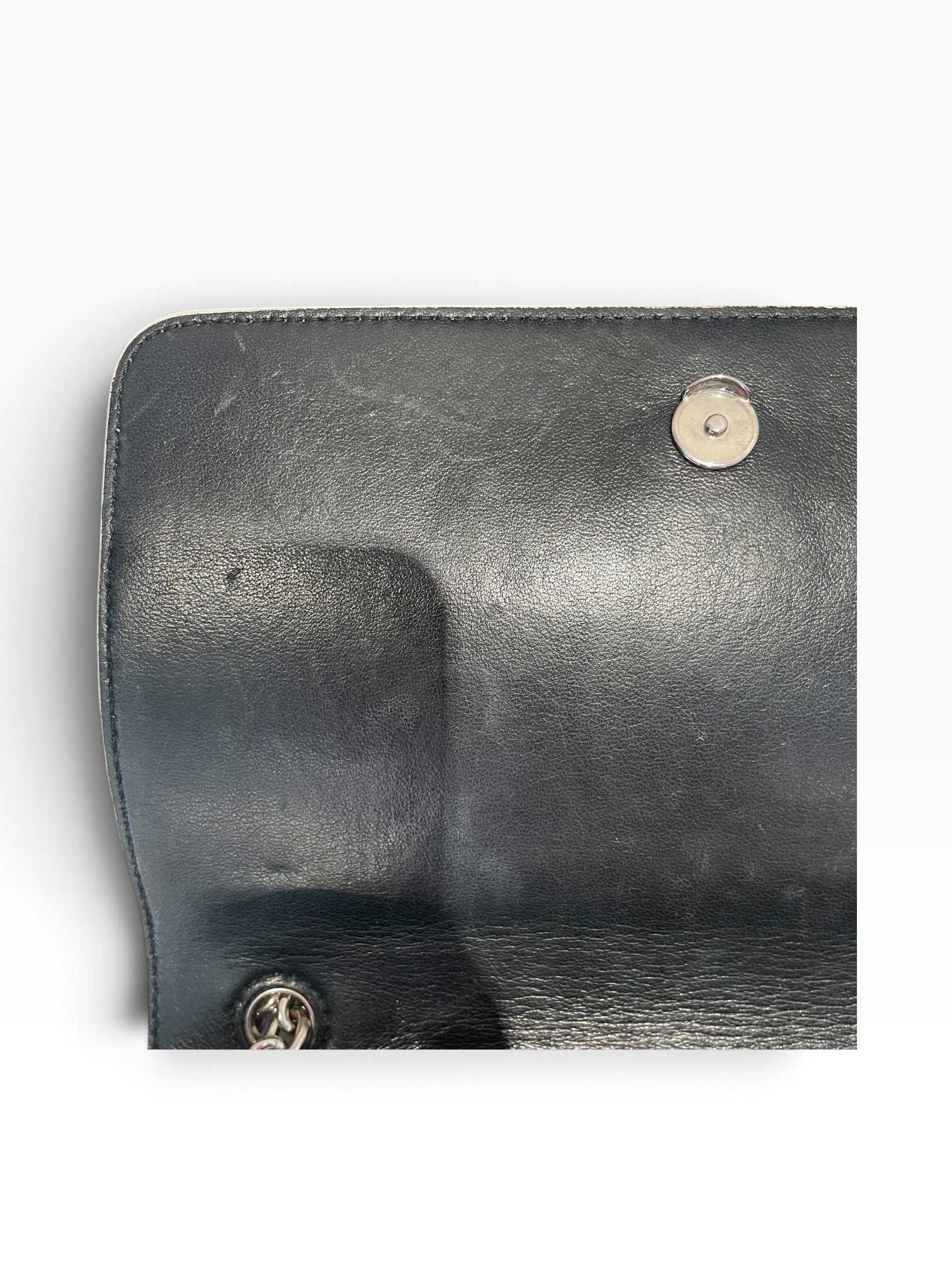 BALENCIAGA/Cross Body Bag/Leather/WHT/Leather Shoulder Bag view 12