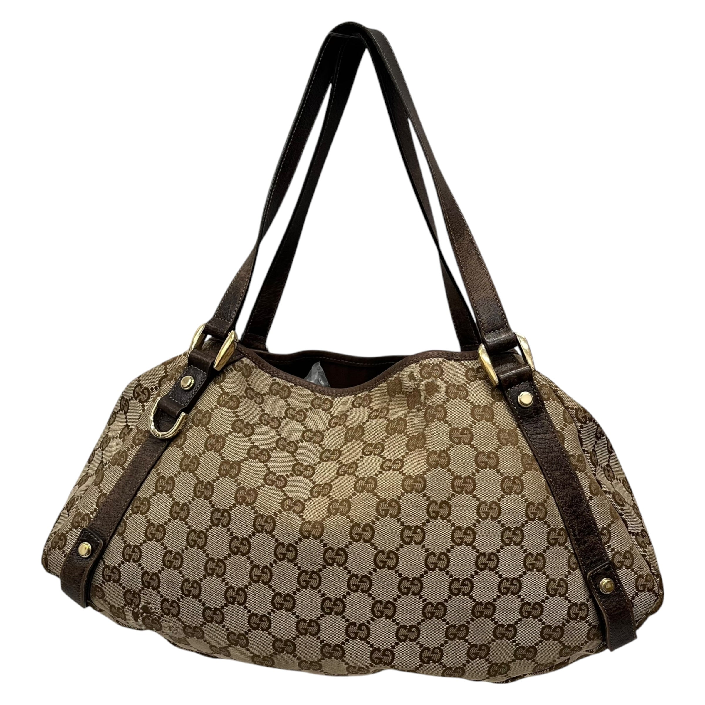 GUCCI/Hand Bag/Monogram/Cotton/BEG/ABBEY view 2