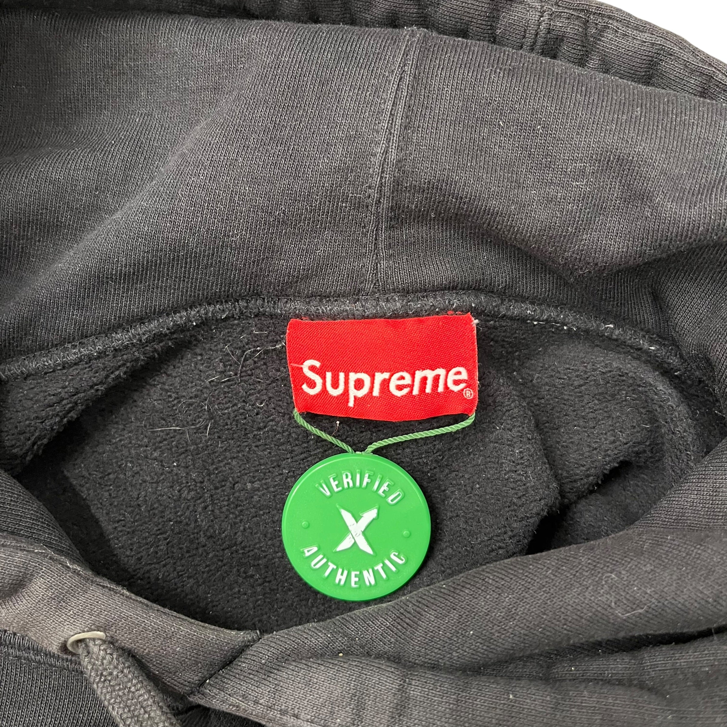 Supreme/Hoodie/M/Graphic/Cotton/BLK/MLK view 3