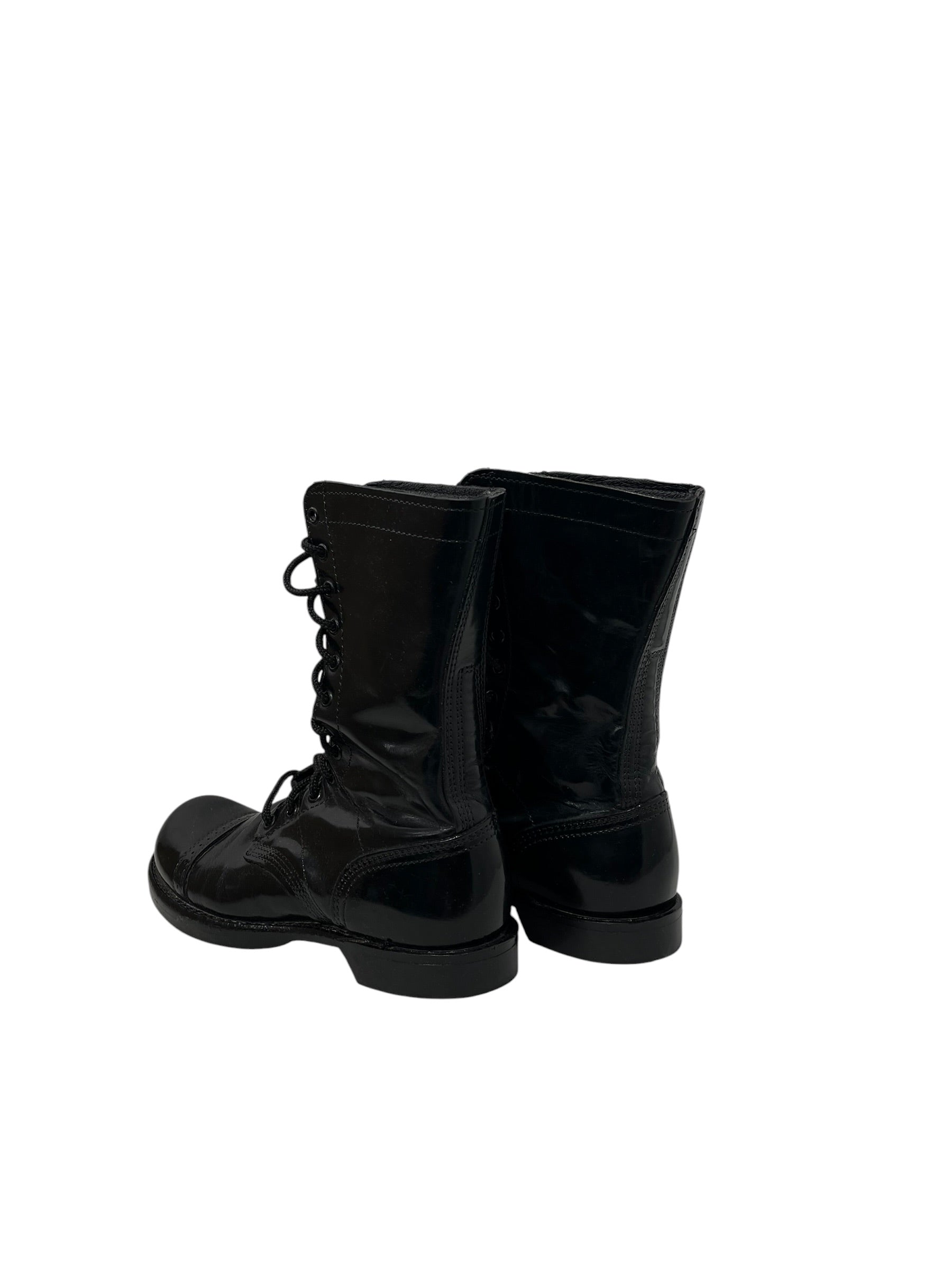 Vintage/Lace Up Boots/US 9.5/Leather/BLK/CORCORAN BRAND OF QUALITY view 2