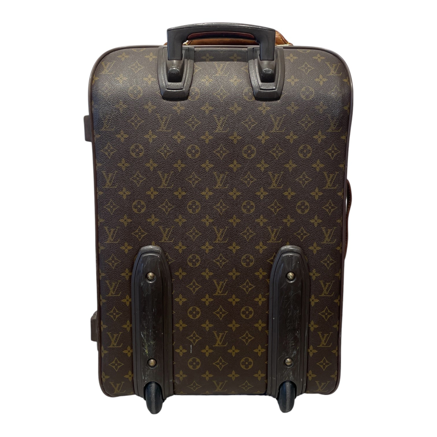 LOUIS VUITTON/Luggage/Monogram/Leather/BRW/Pegase 55 view 2