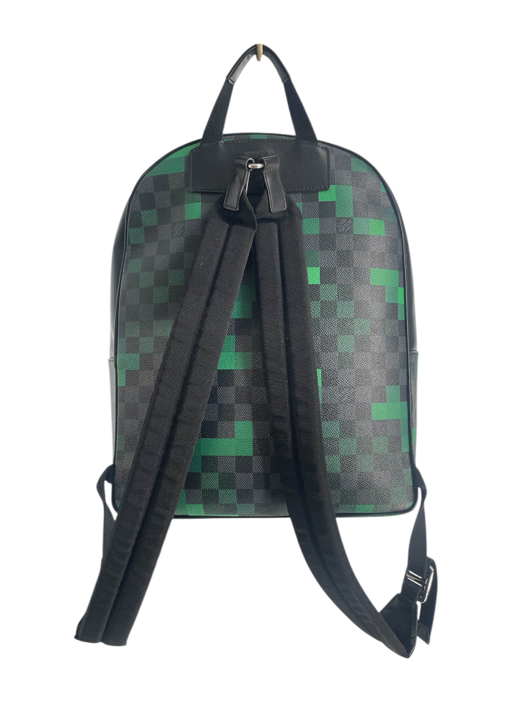 LOUIS VUITTON/Backpack/Monogram/Leather/MLT/GRN/BLK DAMIER CHECK BAG view 2