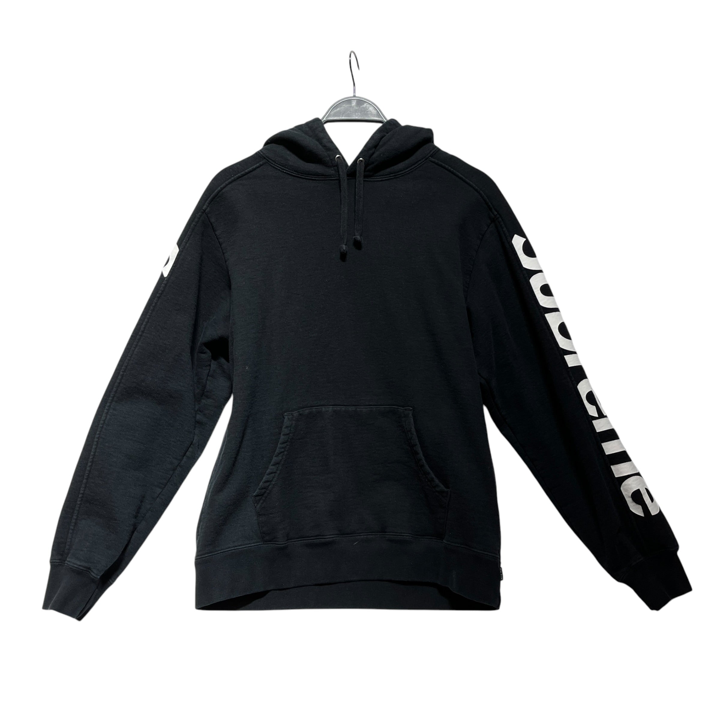 Supreme/Hoodie/M/Cotton/BLK/SLEEVE LOGO view 1