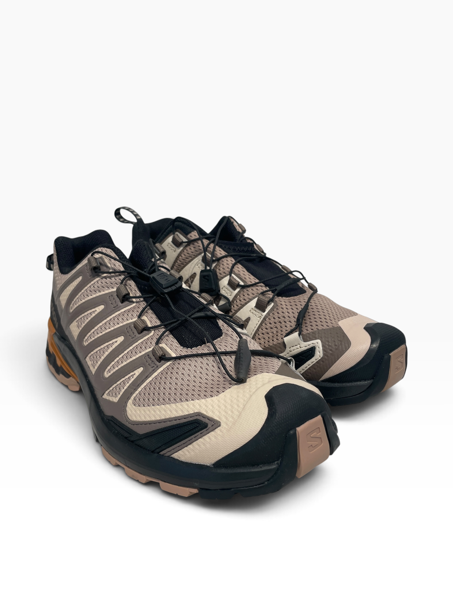 salomon/Low-Sneakers/US 8.5/Polyester/BEG/xa pro 3d view 1
