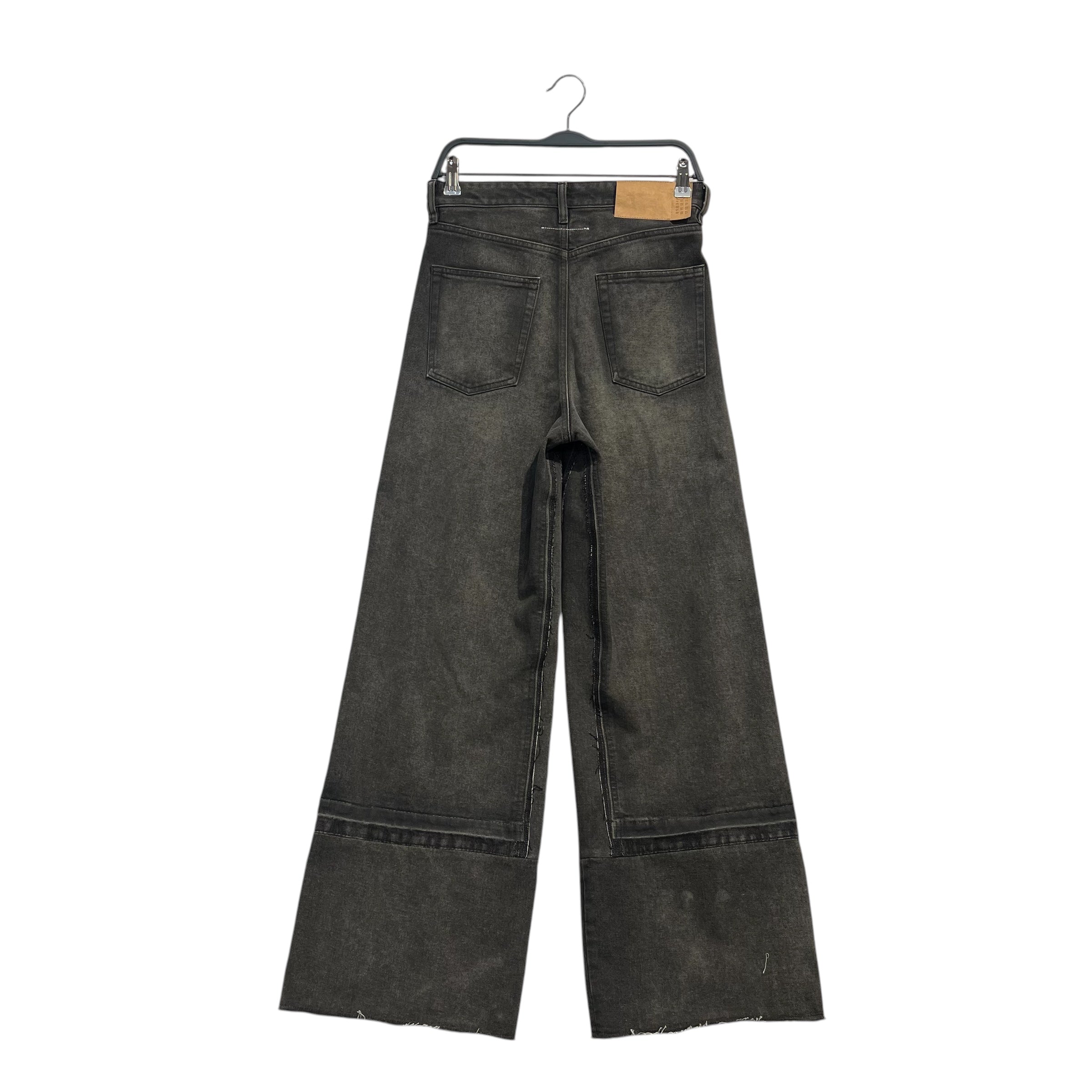 MM6/Wide Leg Pants/28/Cotton/GRY/loose thread view 2