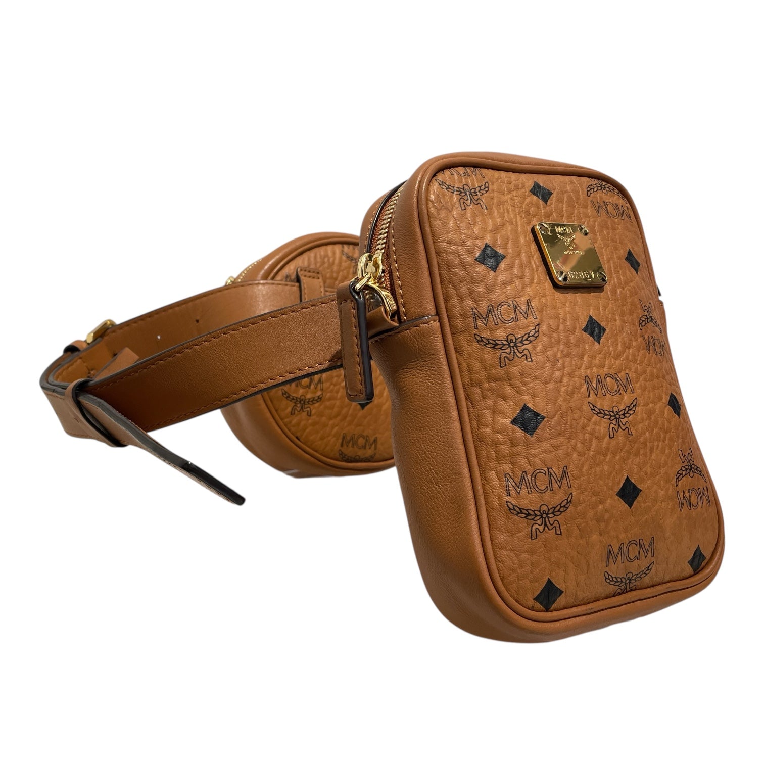 MCM/Fanny Pack/Monogram/Leather/CML/Essential Belt Bag view 1