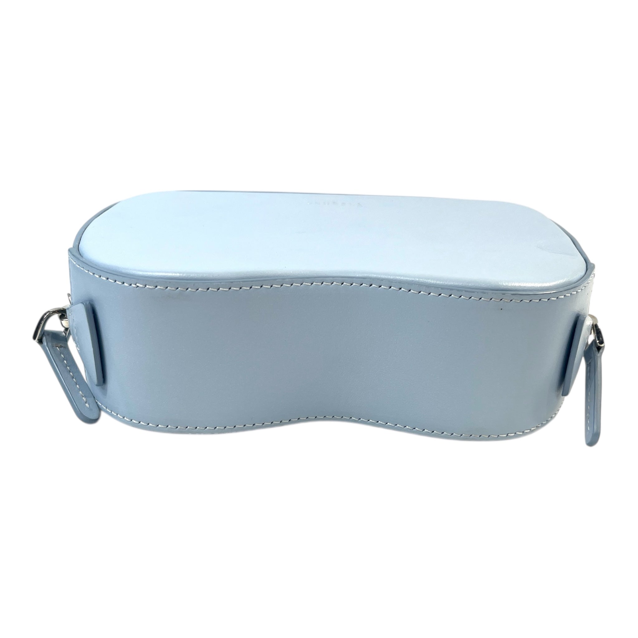 Senreve/Tote Bag/OS/Leather/BLU/baby blue/ strap in front view 3