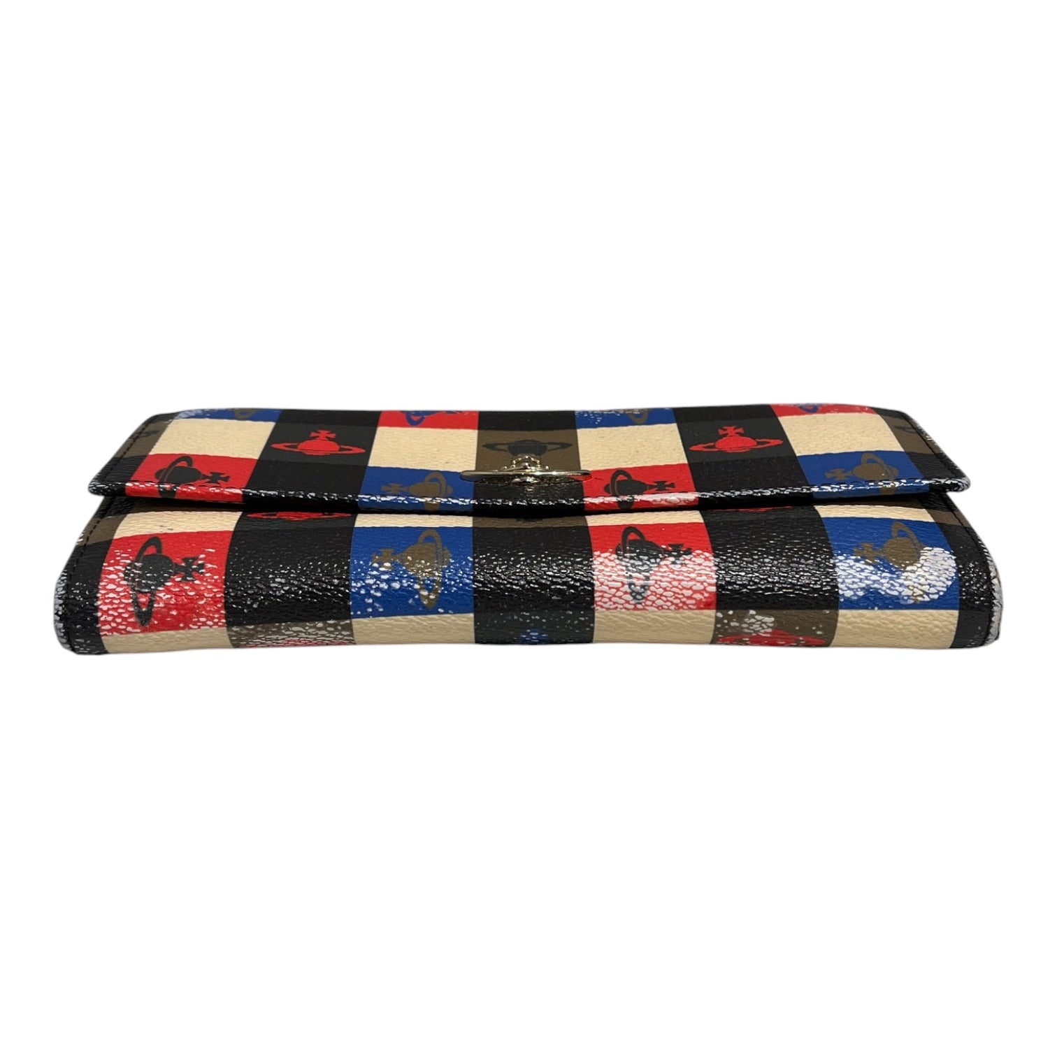 Vivienne Westwood/Long Wallet/All Over Print/MLT/plaid view 3