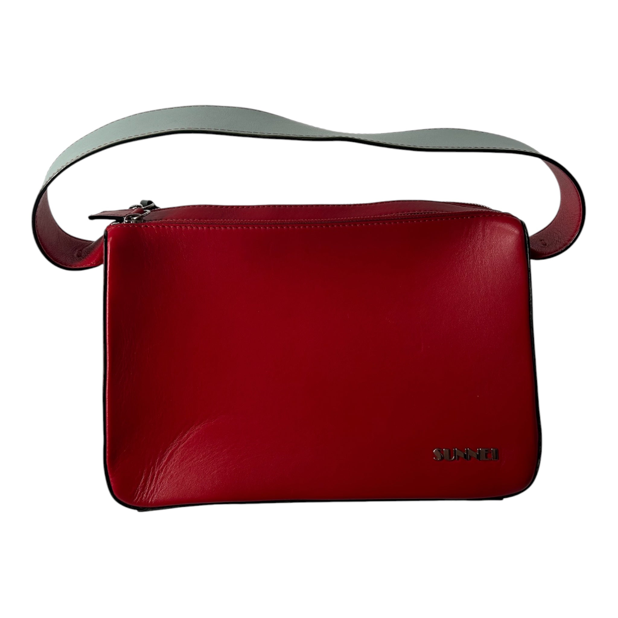 SUNNEI/Hand Bag/Leather/MLT/RED/BLU view 1
