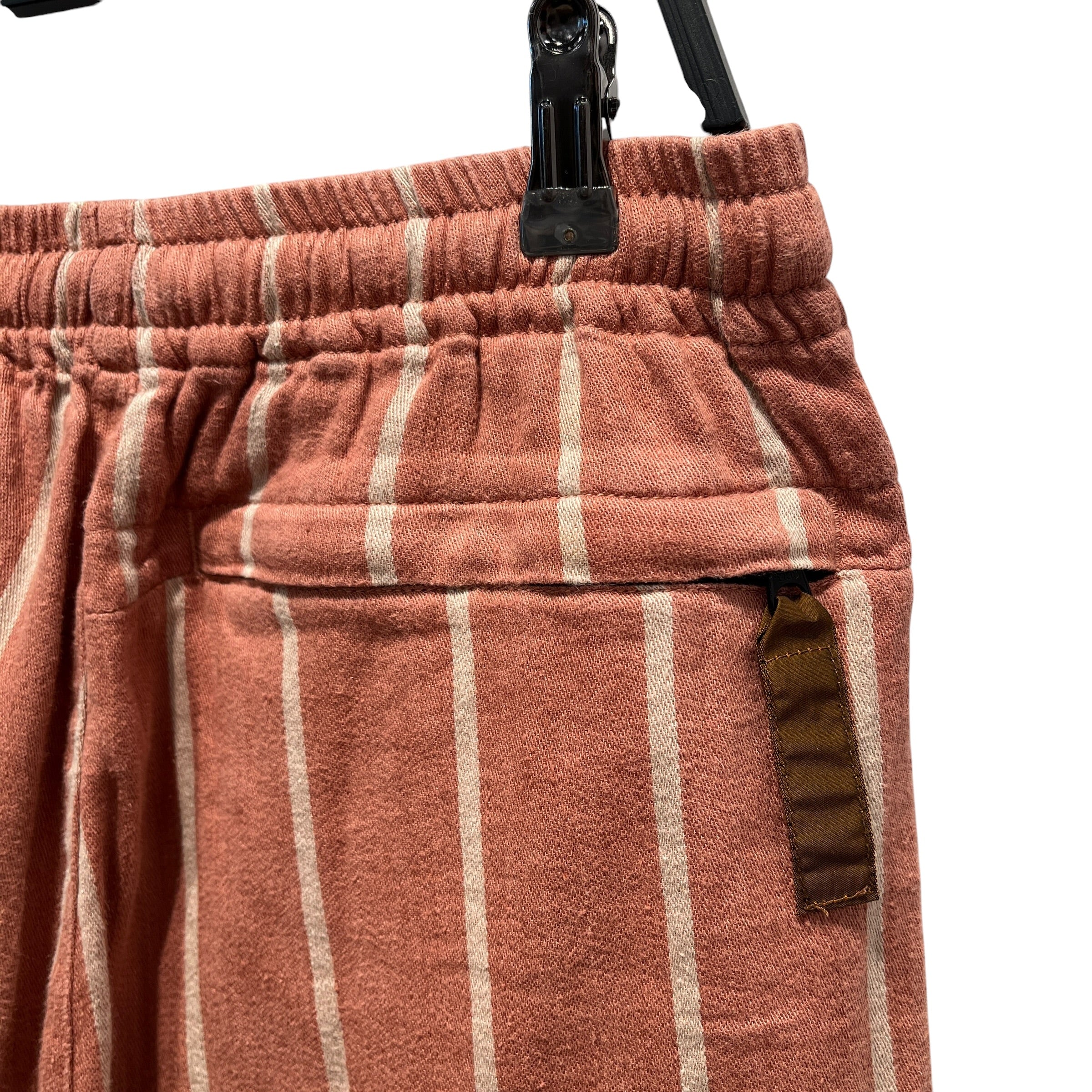 KAPITAL/Pants/4/Linen/ORN/Stripe/BROWN AND BLACK DRAWSTRING view 8