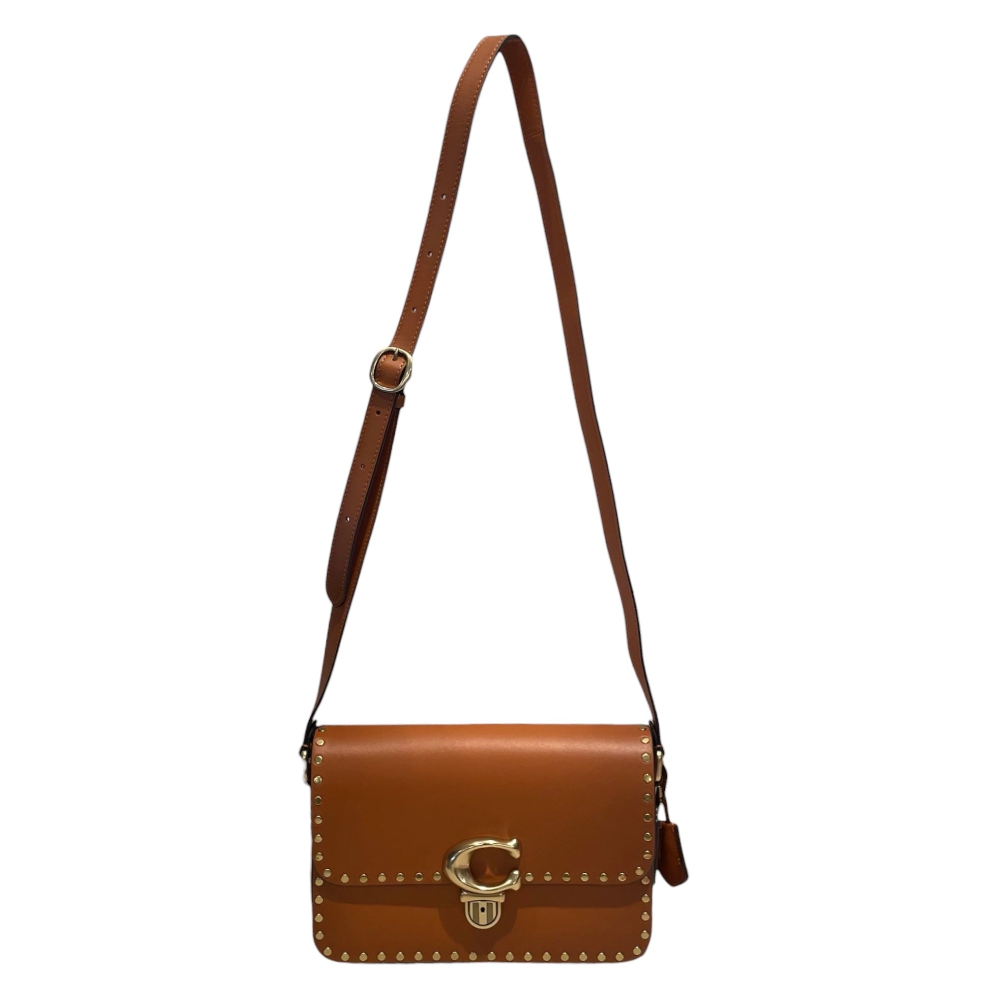 COACH/Cross Body Bag/Leather/BRW/Studio with Rivets view 1