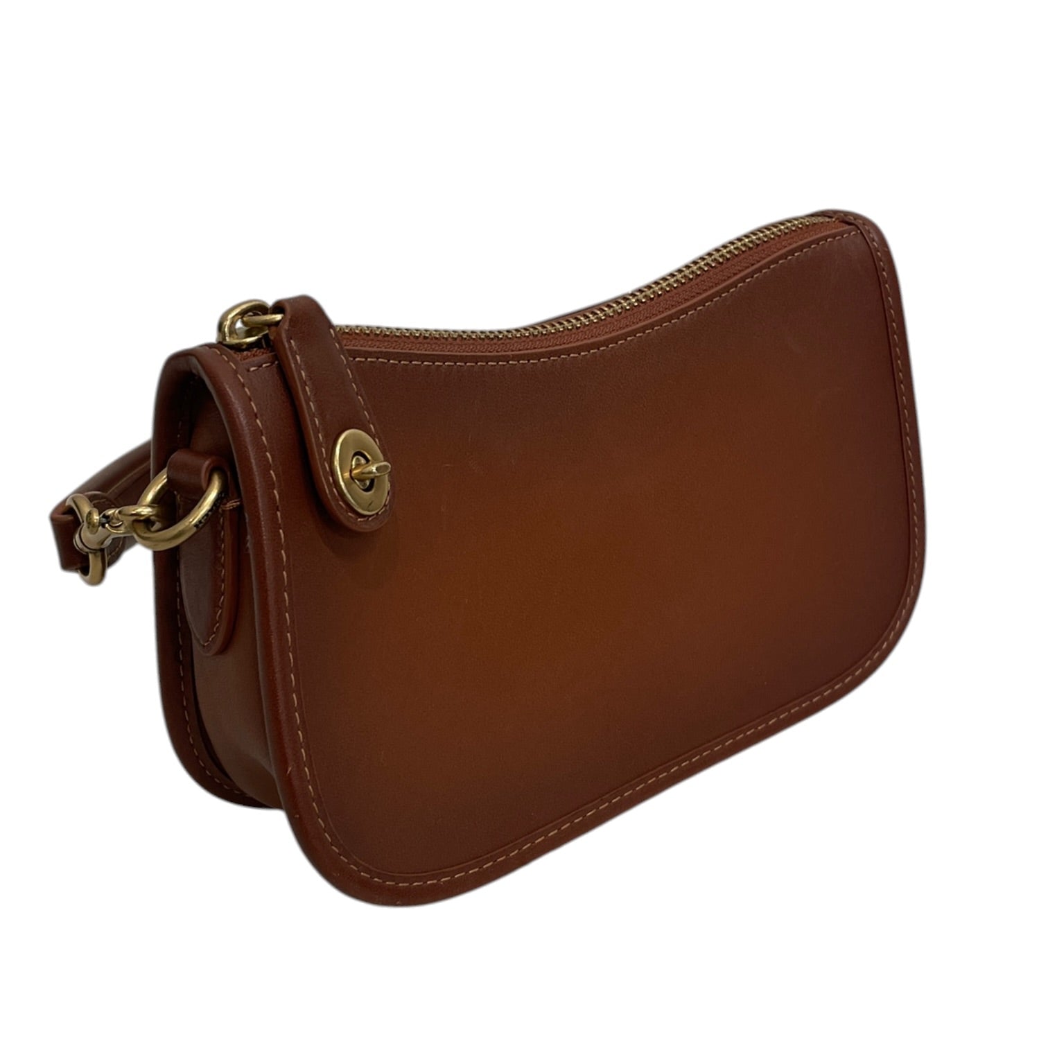 COACH/Hand Bag/Leather/BRW/COACH BRWN SWINGER 20 BAG view 6