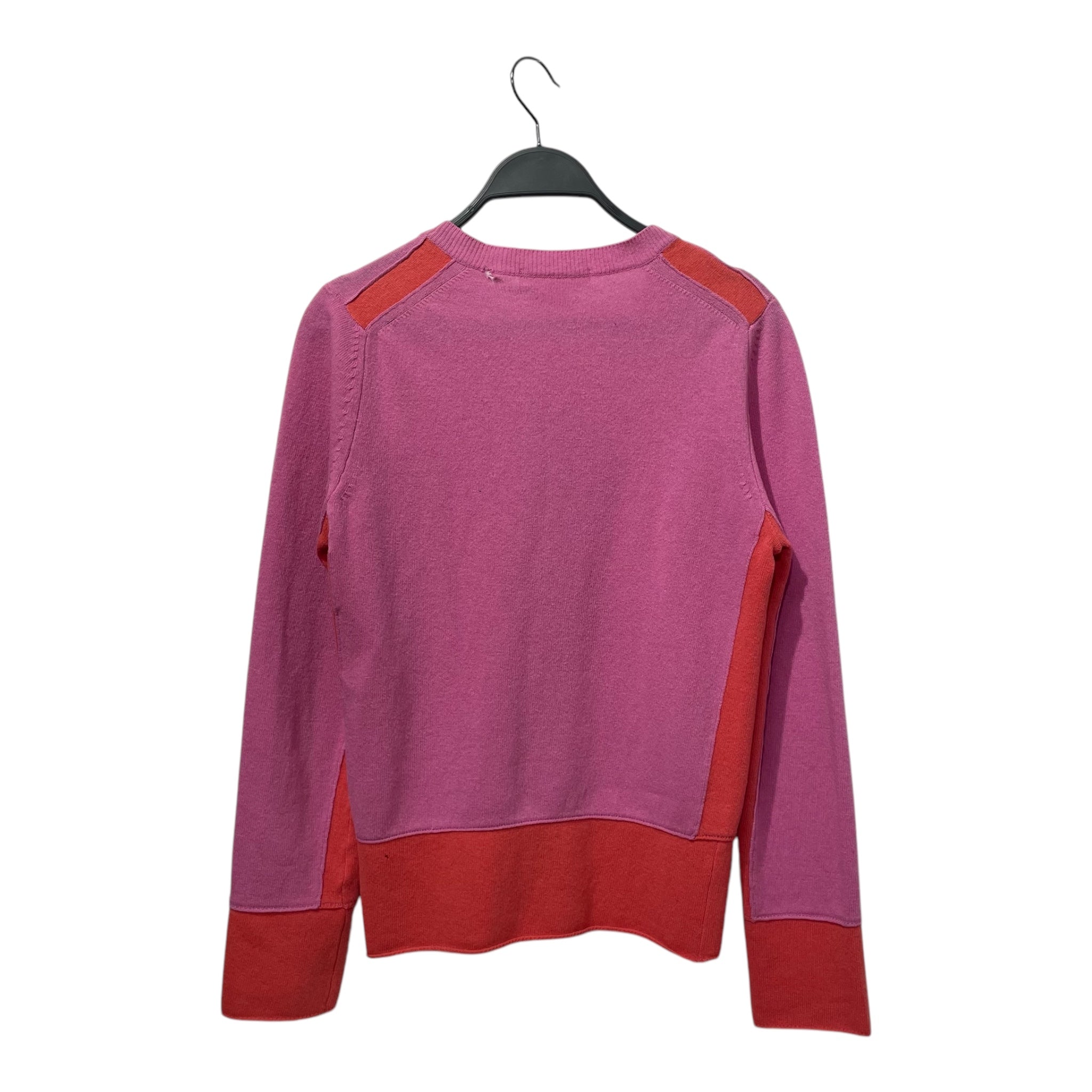 COMME des GARCONS COMME des GARCONS/Cardigan/M/Border/Wool/PNK/ view 2