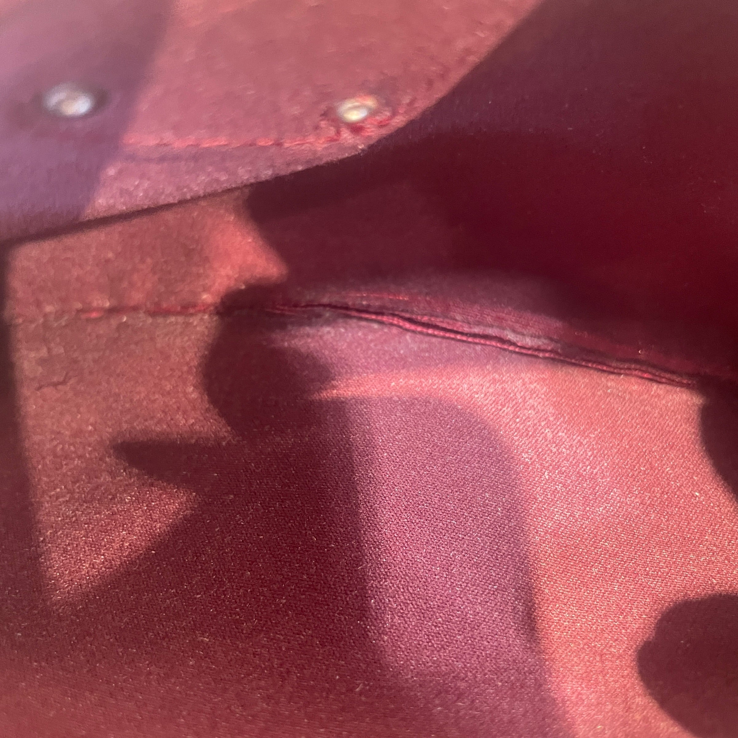 PRADA/Pouch/Nylon/RED/Logo Pouch view 4