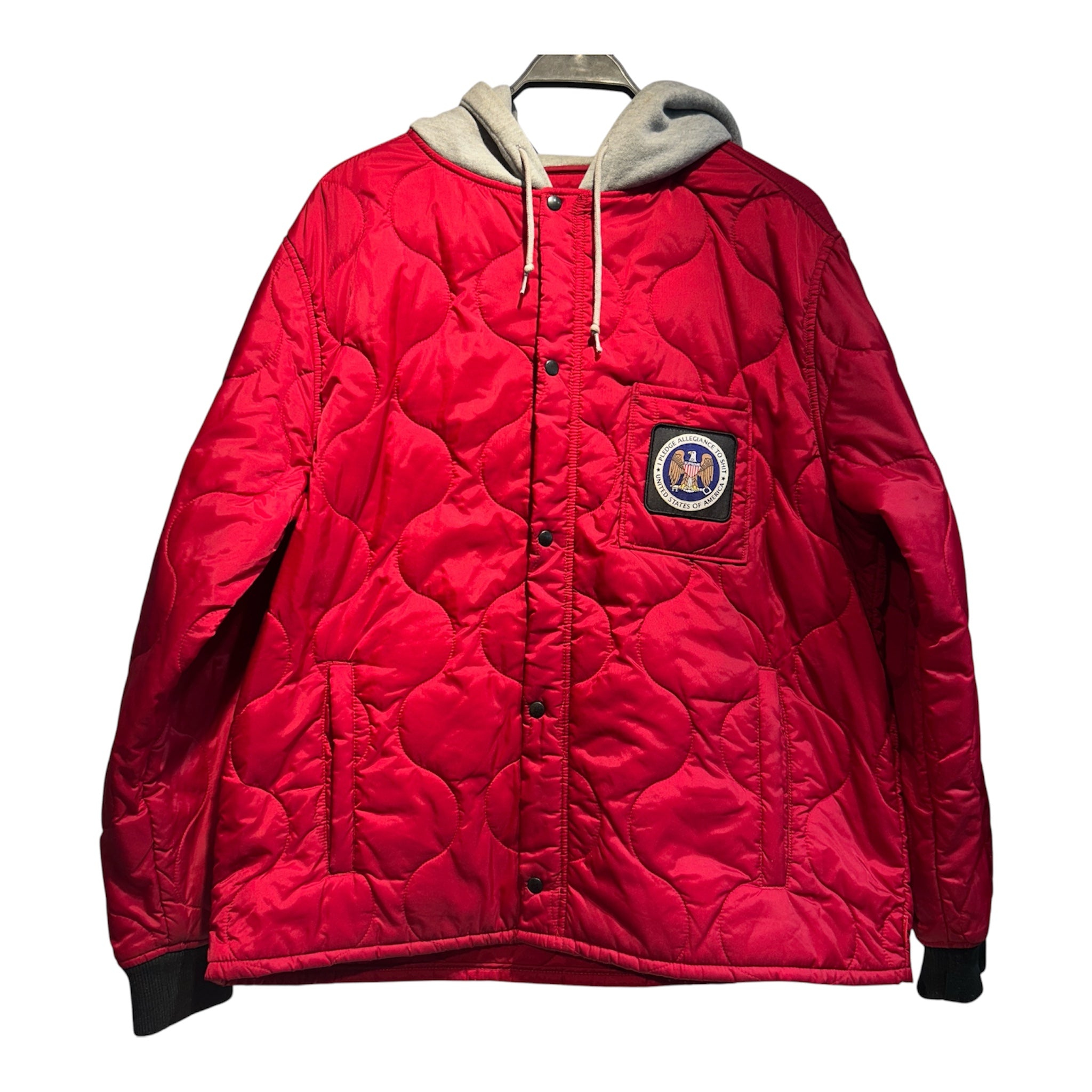 Supreme/Jacket/XL/Cotton/RED/Usa fbi Supreme jacket view 1