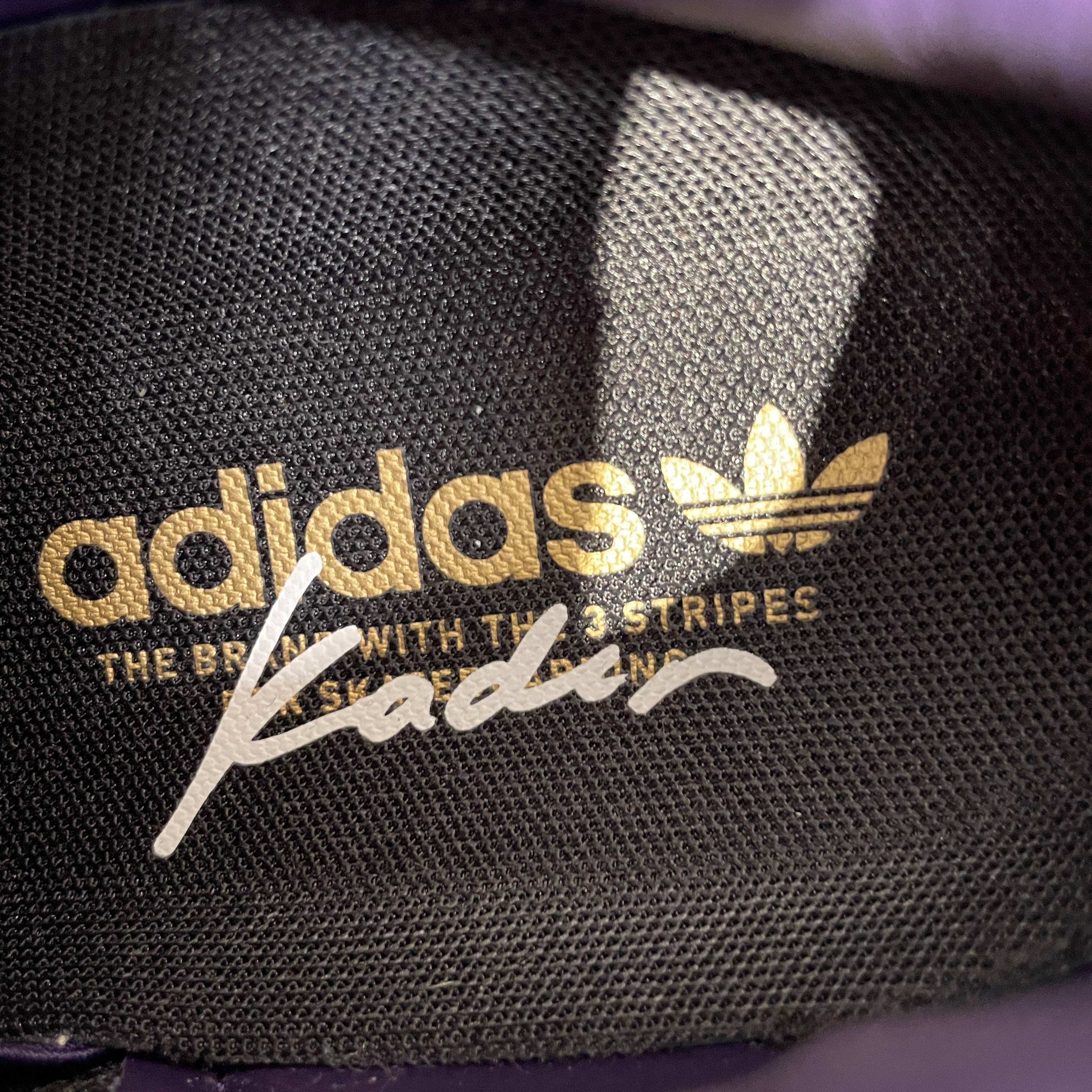 adidas/Low-Sneakers/US 8/Suede/PPL/adidas x kader superstar adv view 5