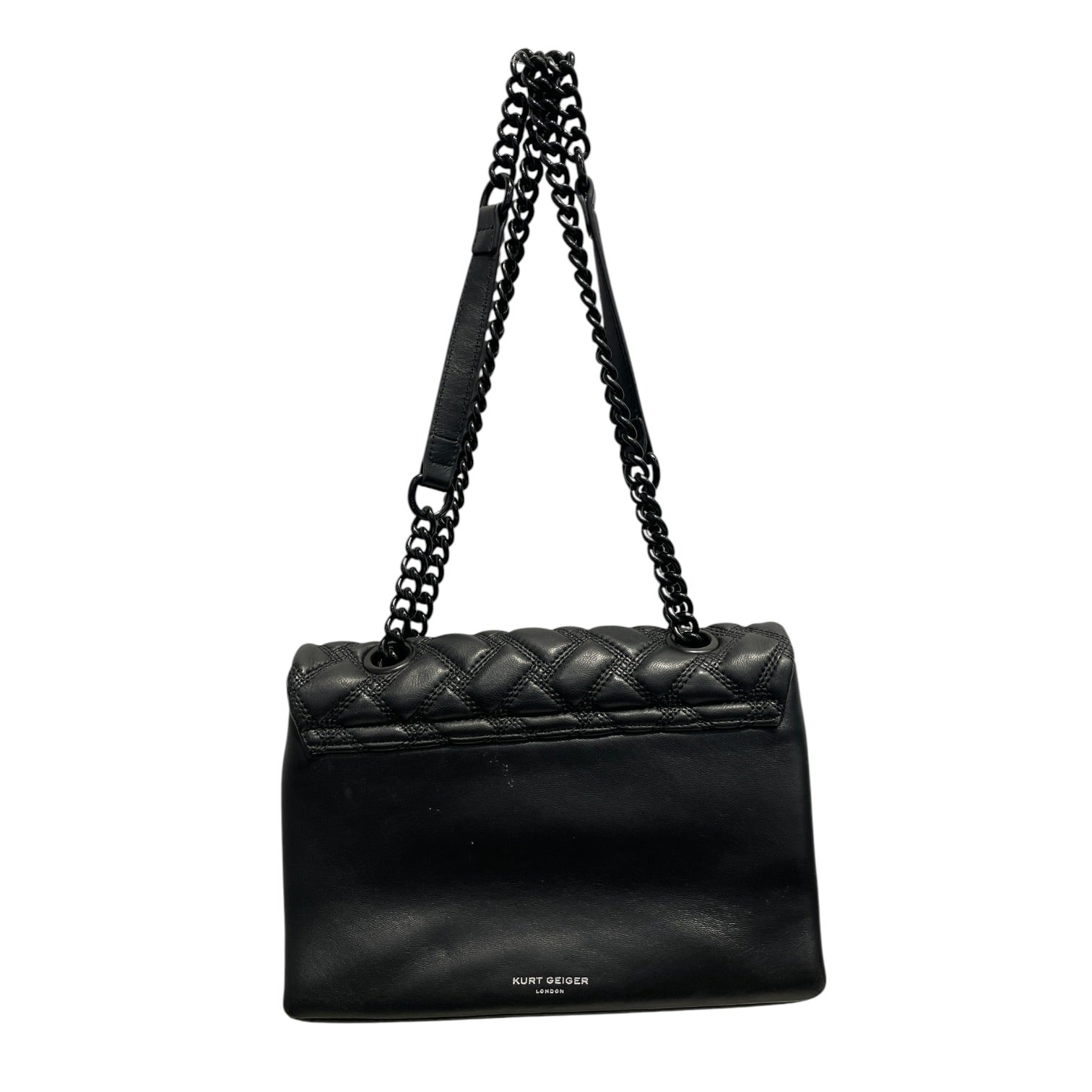 Kurt Geiger/Cross Body Bag/Leather/BLK/Kensington Drench Crossbody view 2