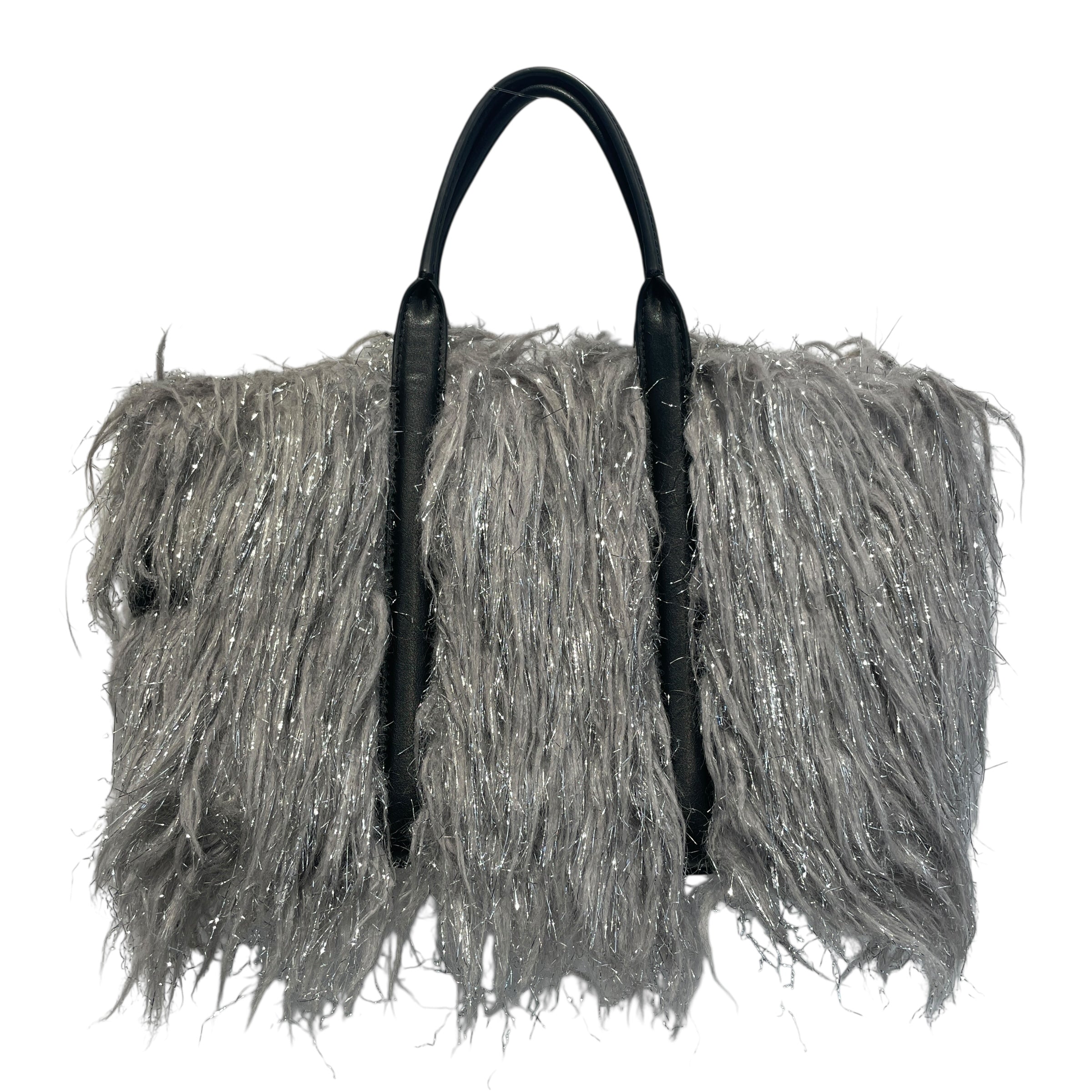 MARC BY MARC JACOBS/Bag/M/Fake Fur/SLV/FAUX FUR BAG view 1
