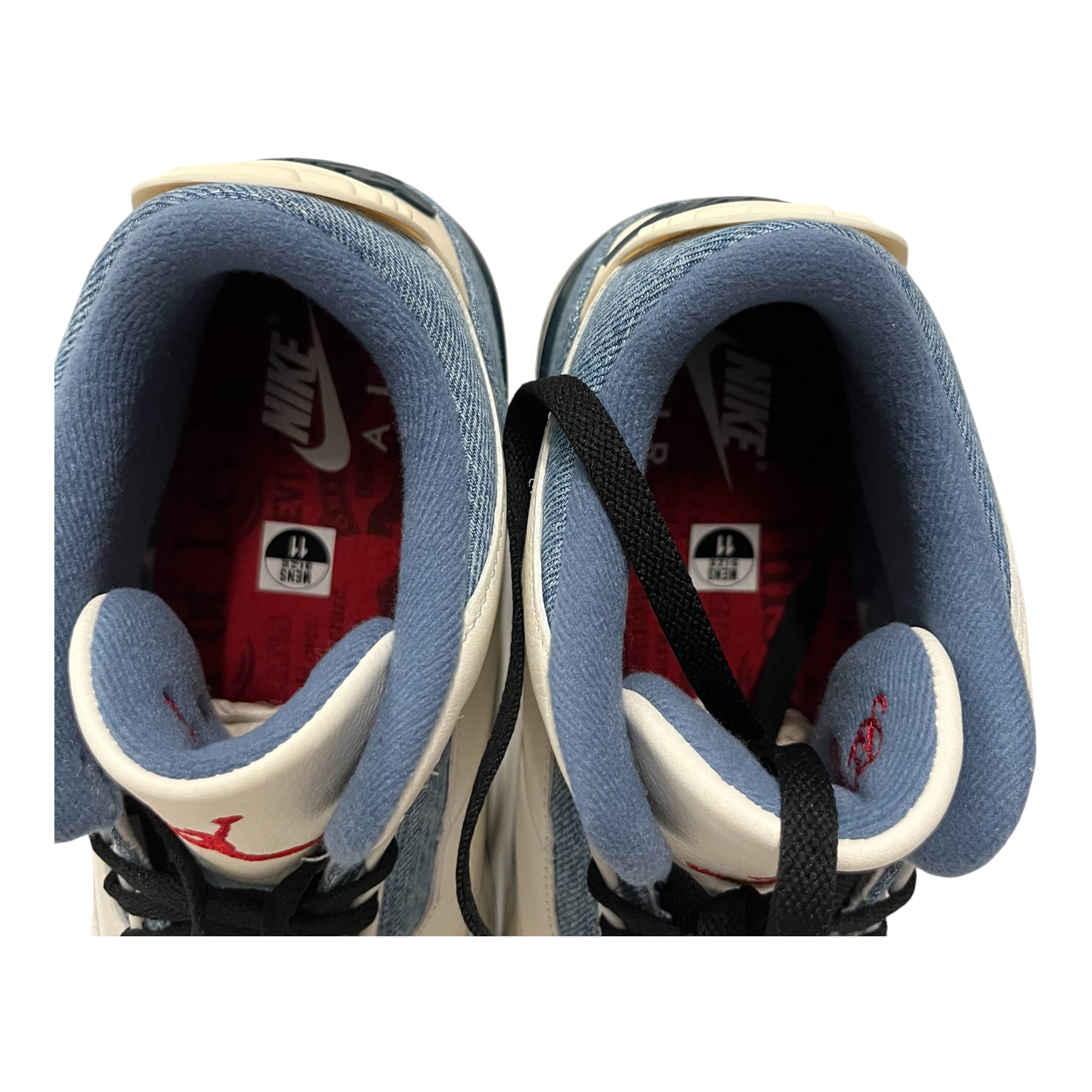NIKE/Hi-Sneakers/US 11/Leather/WHT/Levi's All Star view 4