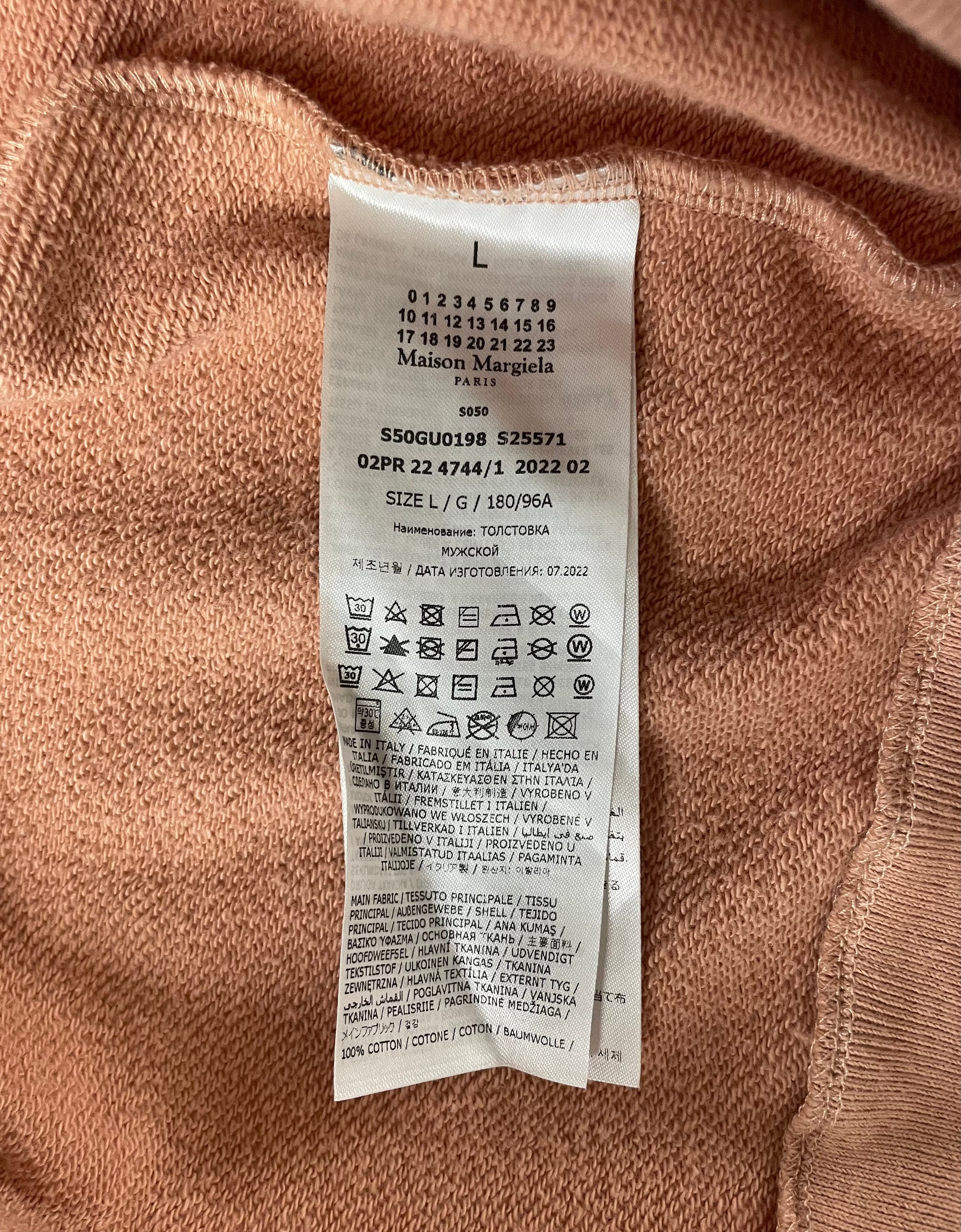 Maison Margiela/Hoodie/L/Cotton/PNK/TRIPPIN ON YOU MUSHROOMS view 5