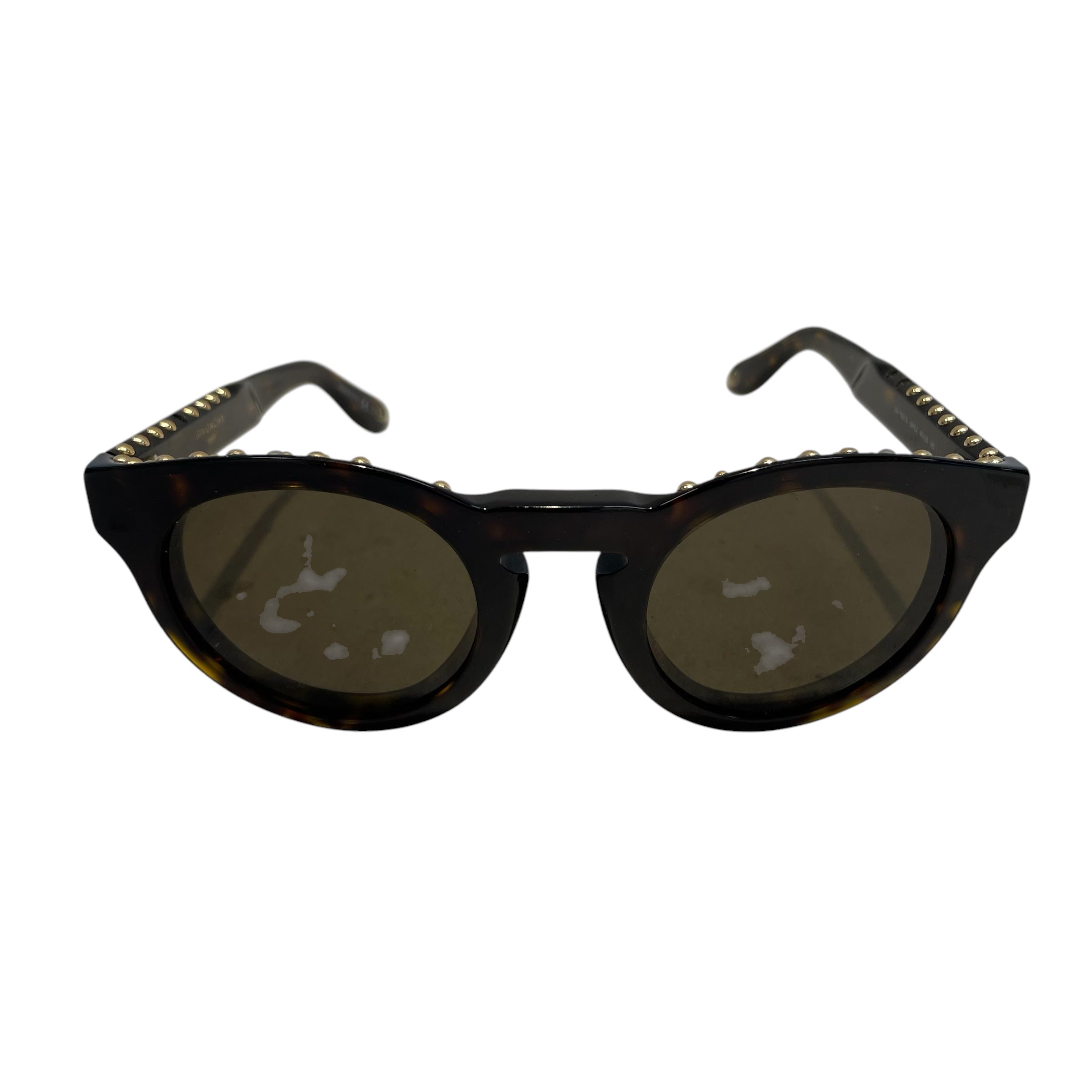 GIVENCHY/Sunglasses/Plastic/GLD/Round/L's/gld studs/GV7007/S view 1
