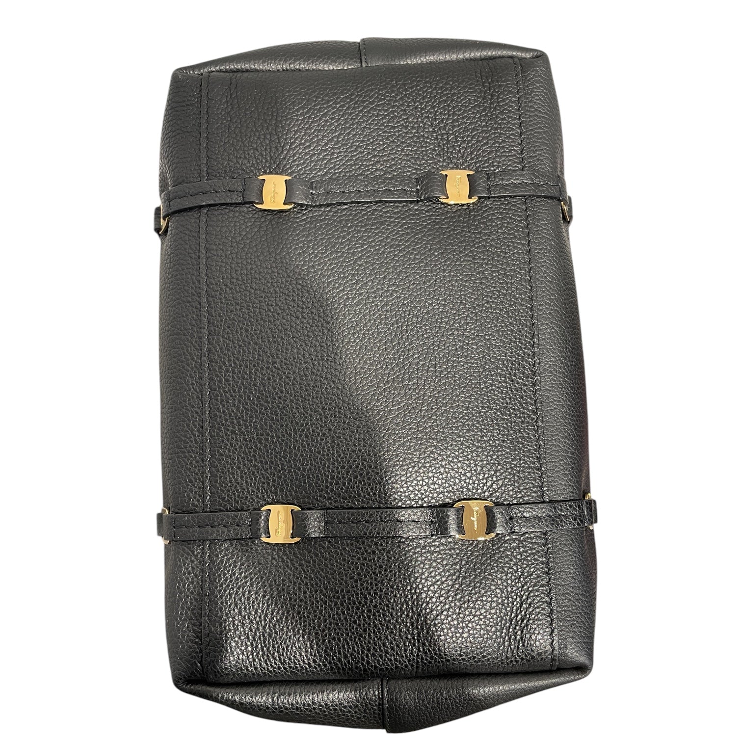 Salvatore Ferragamo/Tote Bag/Leather/BLK/U-21H606 view 3