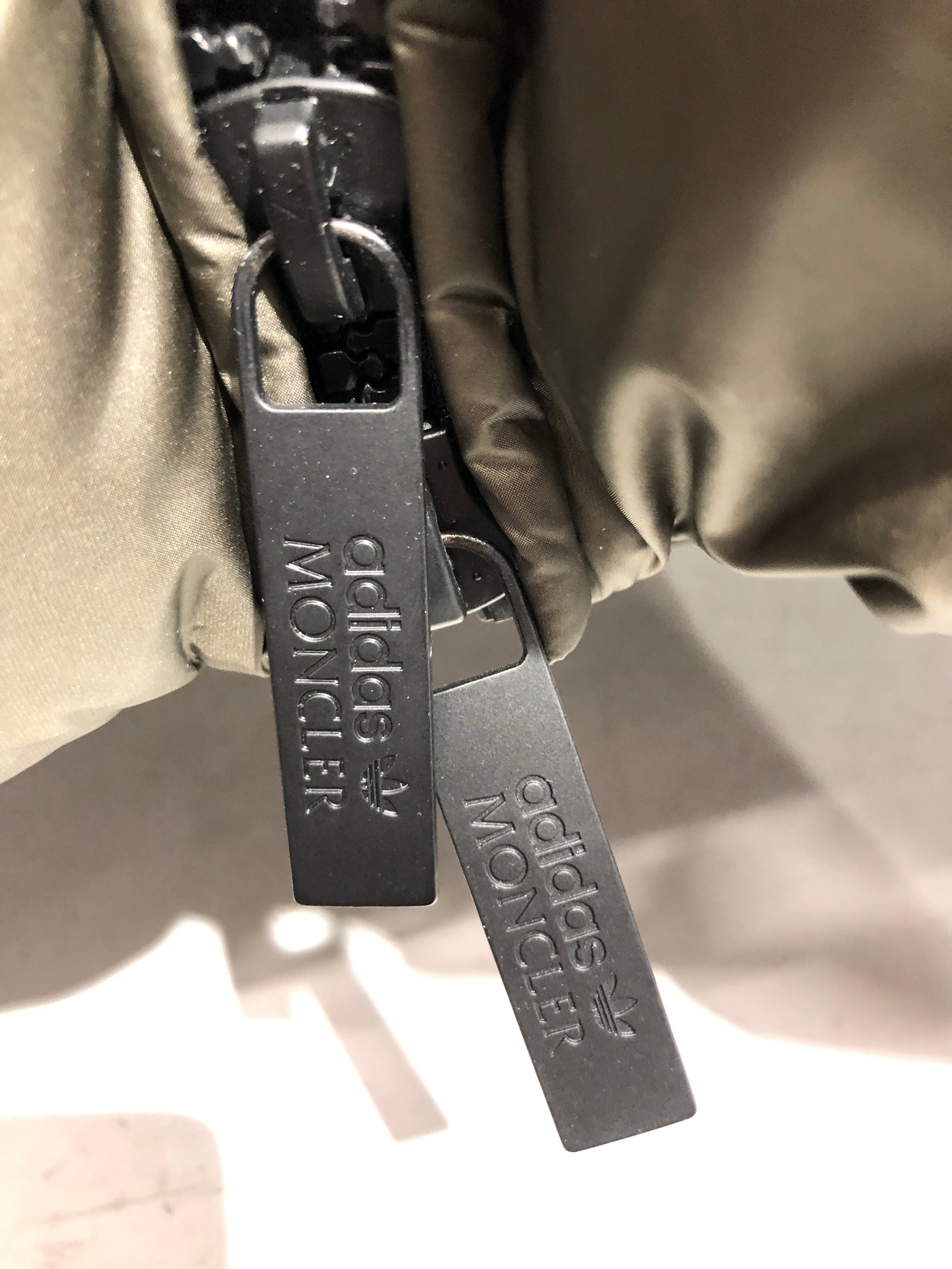 MONCLER/adidas/Puffer Jkt/3/Nylon/GRN/LONG PUFFER view 3