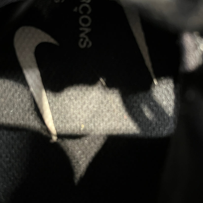 NIKE/COMME des GARCONS HOMME PLUS/Low-Sneakers/US 7/BLK/Nike x CDG Foamposite